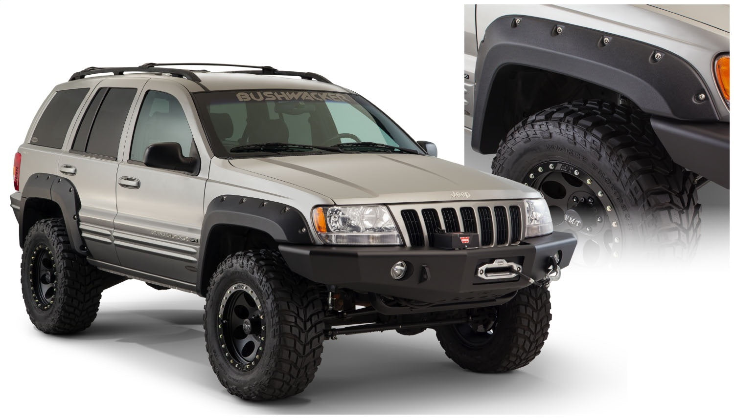 Bushwacker 10071-07 Cut-Out™ Fender Flares Bushwacker 10071-07