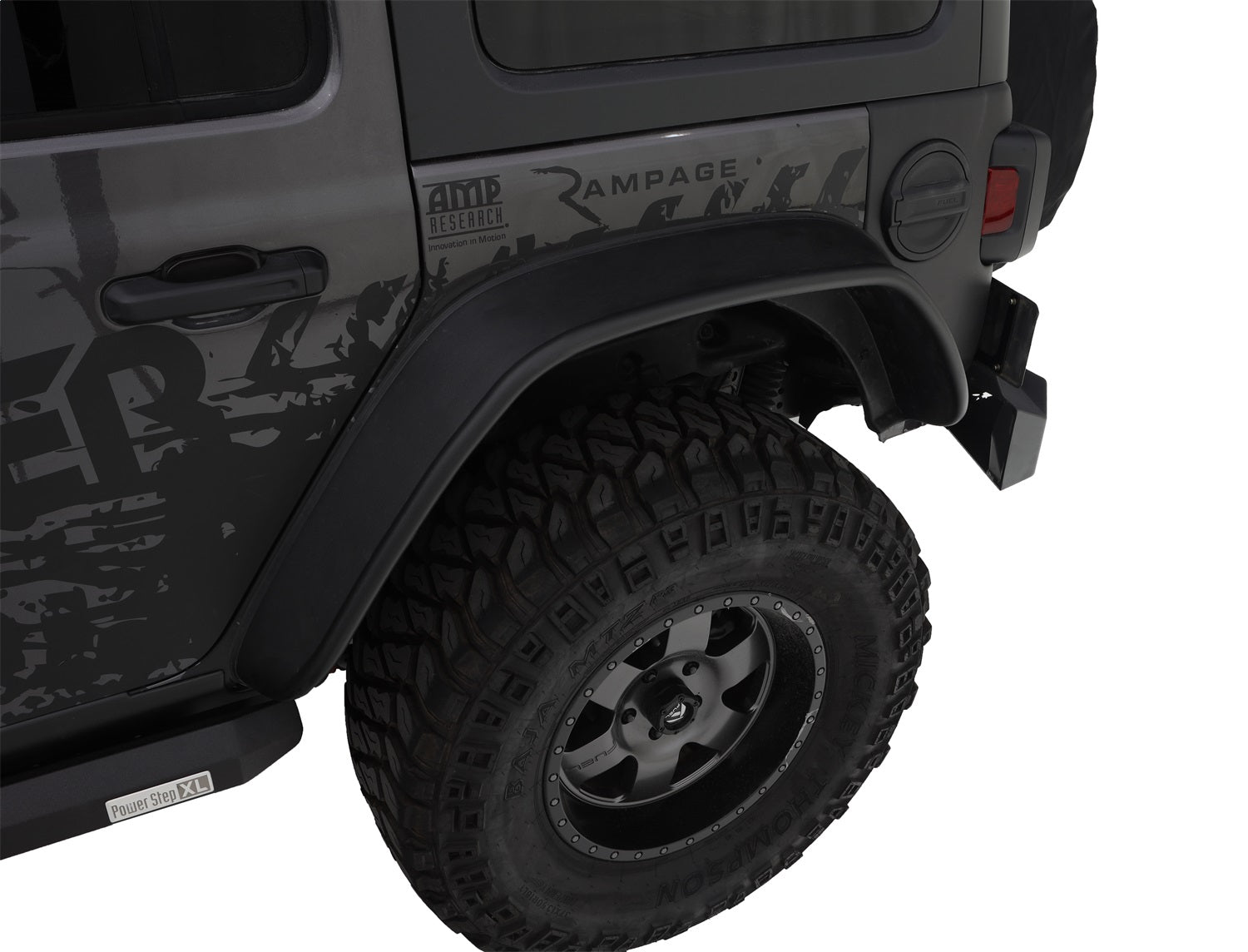 Bushwacker 10100-07 Flat Style Fender Flares Bushwacker 10100-07