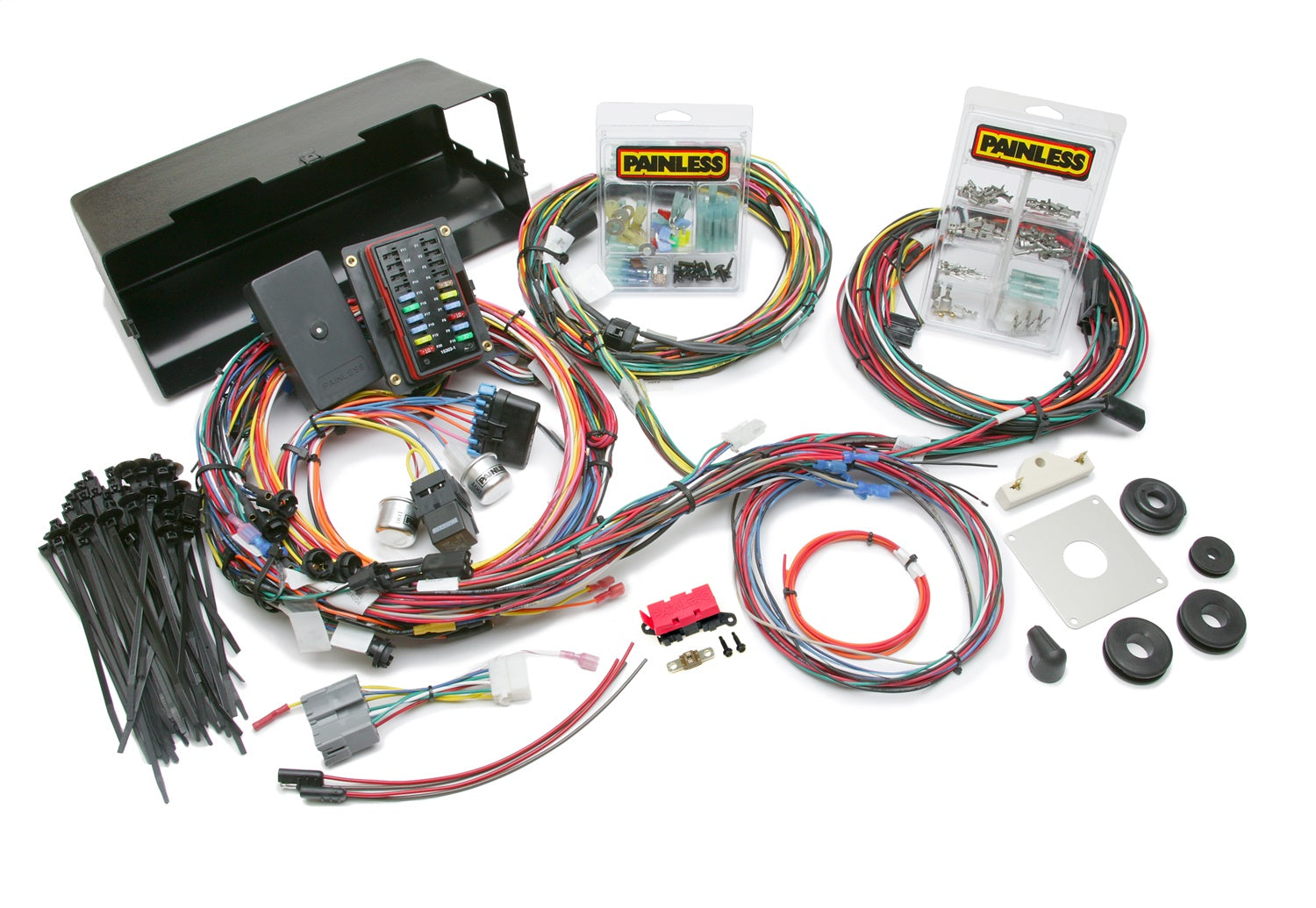 Painless Wiring 10114 28 Circuit Direct Fit Harness; w/o Switches; Painless Wiring 10114
