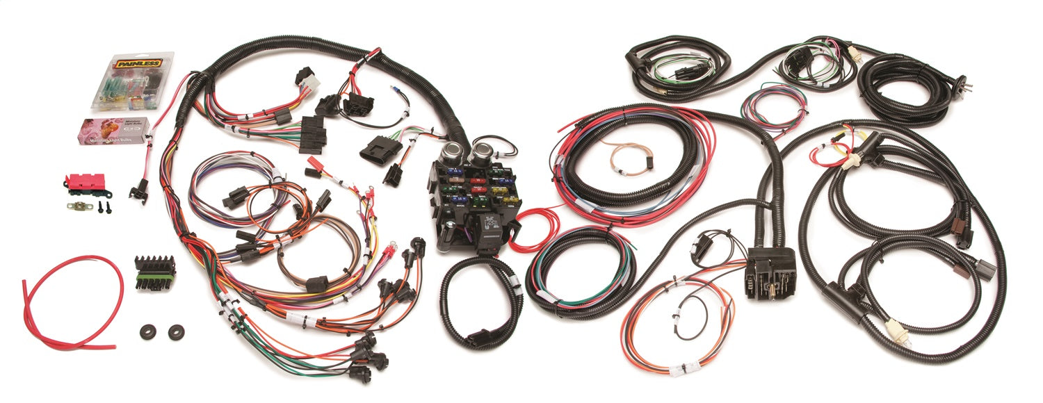 Painless Wiring 10150 21 Circuit Direct Fit Harness Painless Wiring 10150