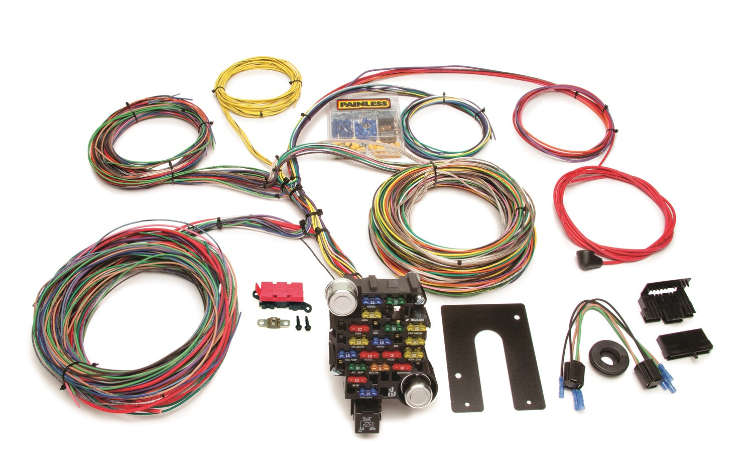 Painless Wiring 10202 28 Circuit Classic-Plus Customizable Chassis Harness; Non GM Keyed Column; Painless Wiring 10202
