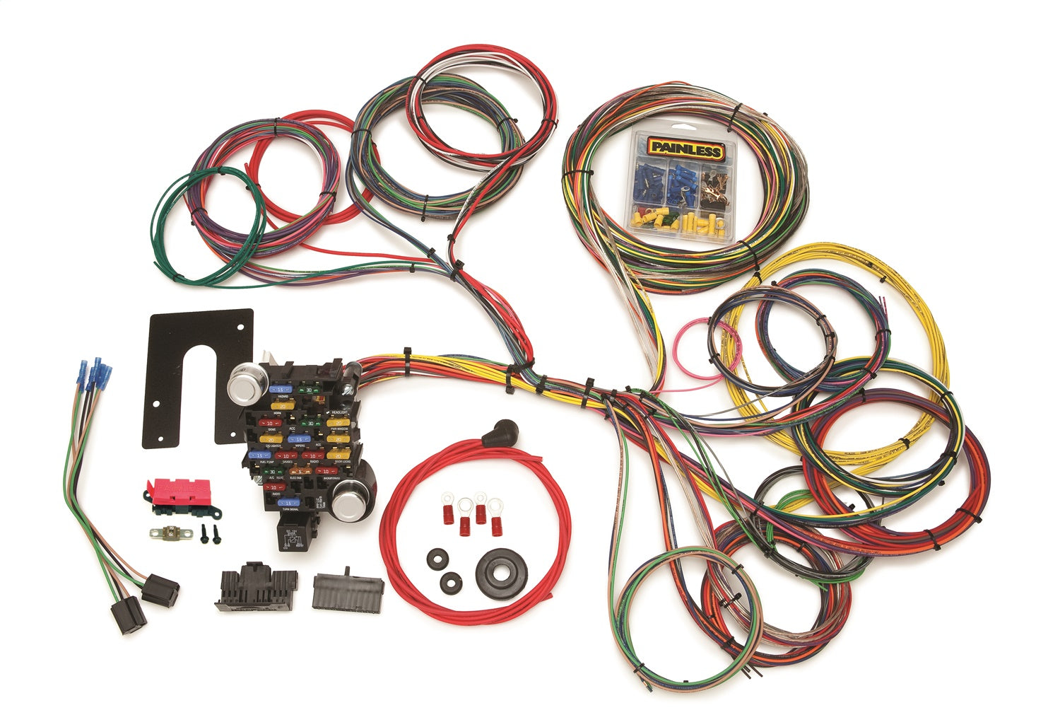 Painless Wiring 10204 28 Circuit Classic-Plus Customizable Pickup Chassis Harness Painless Wiring 10204