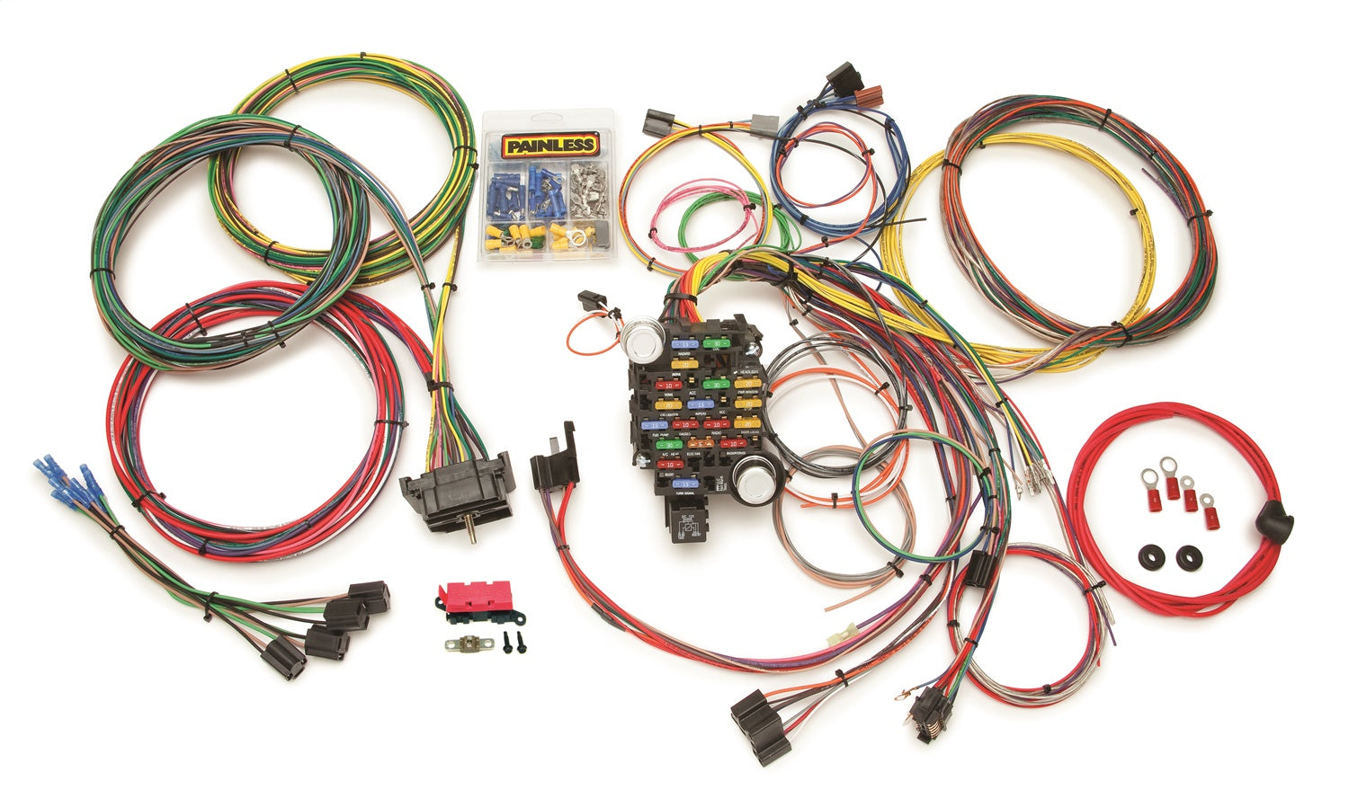 Painless Wiring 10206 28 Circuit Classic-Plus Customizable Chassis Harness Painless Wiring 10206