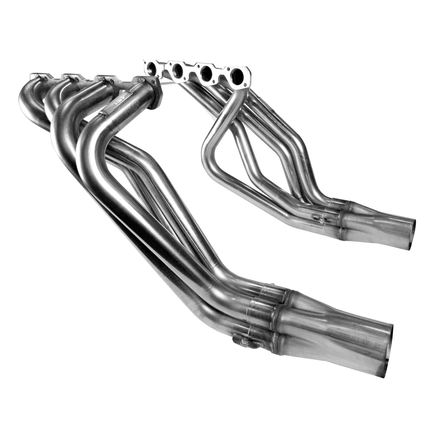 Kooks Custom Headers 10241650 2in. x 3-1/2in. Steel Headers. 2-3/4in. Diagonal Bolt Pattern. 351 SBF in a Fox Kooks Custom Headers 10241650