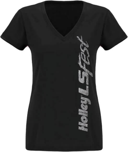 LS Ladies V-Neck Block Party