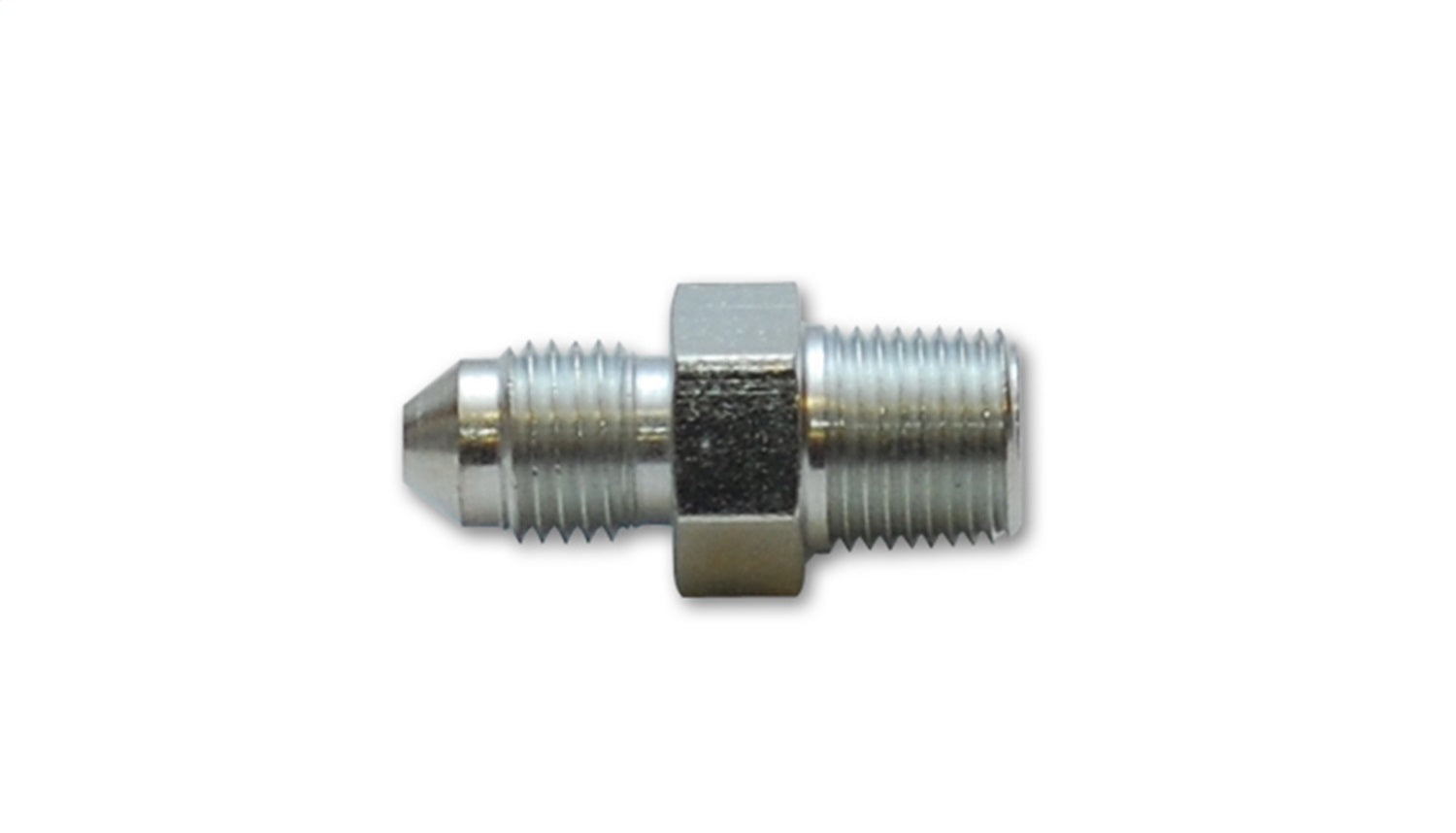 Vibrant Performance 10290 Straight Adapter Fitting; Size: -3AN x 1/8in. NPT; Steel; Vibrant Performance 10290