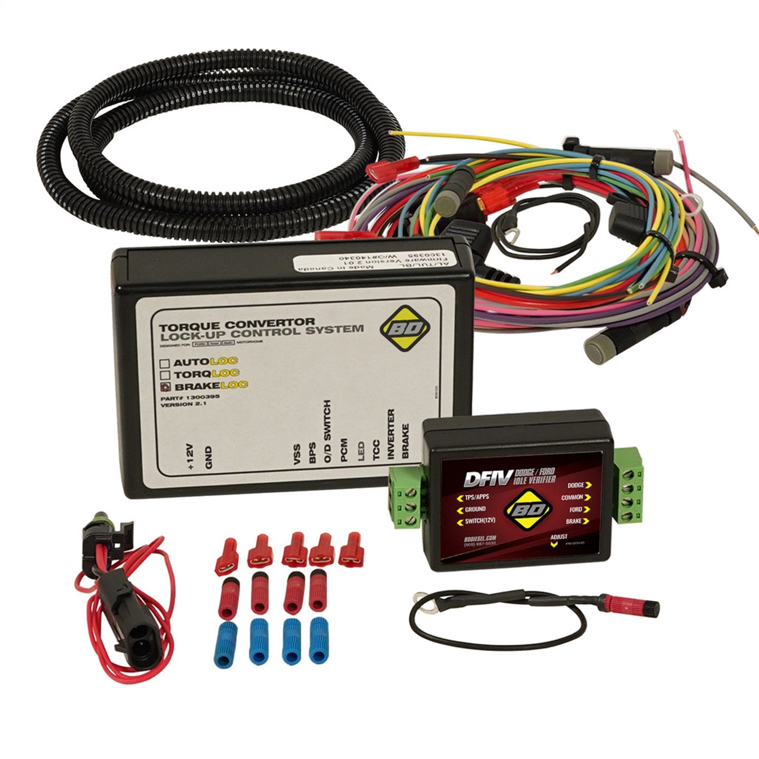 BD Diesel 1030750 Exhaust BrakeLoc; Incl. BD BrakeLoc/Wiring Harness/Circuit Board/Connectors; BD Diesel 1030750
