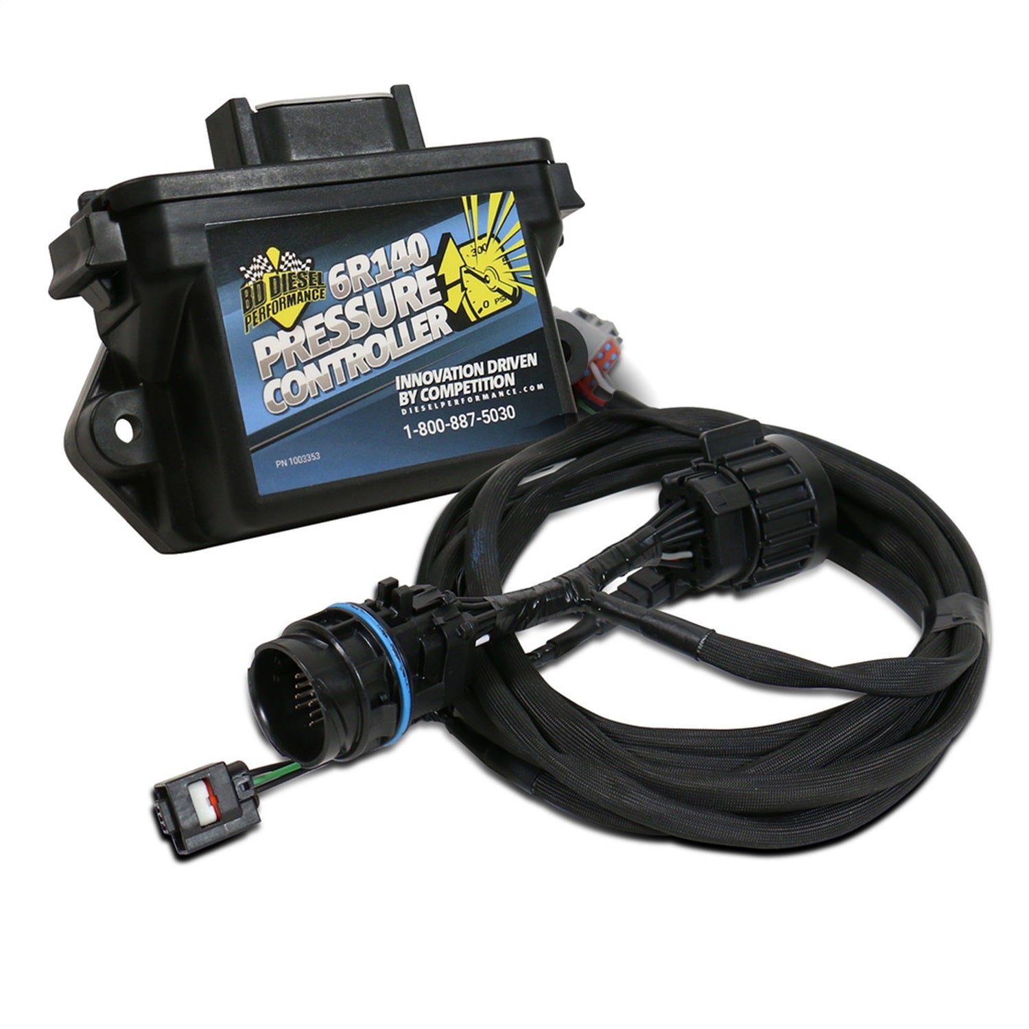 BD Diesel 1031320 Automatic Transmission Pressure Controller; Pressure Controller; Wiring Harness; BD Diesel 1031320