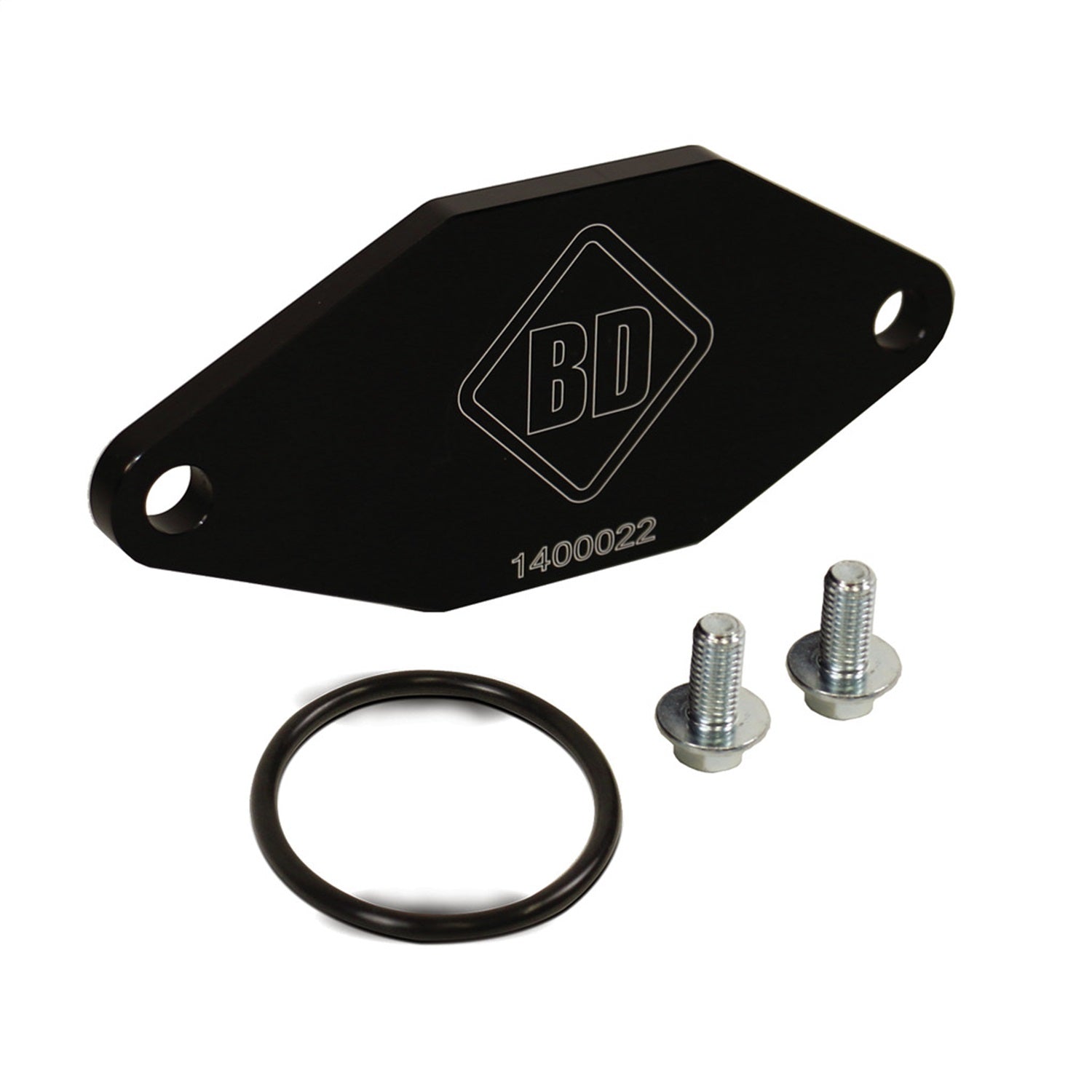 BD Diesel 1040022 Killer Frost Plug Plate; Incl. Plate/Bolt/O-Ring; BD Diesel 1040022