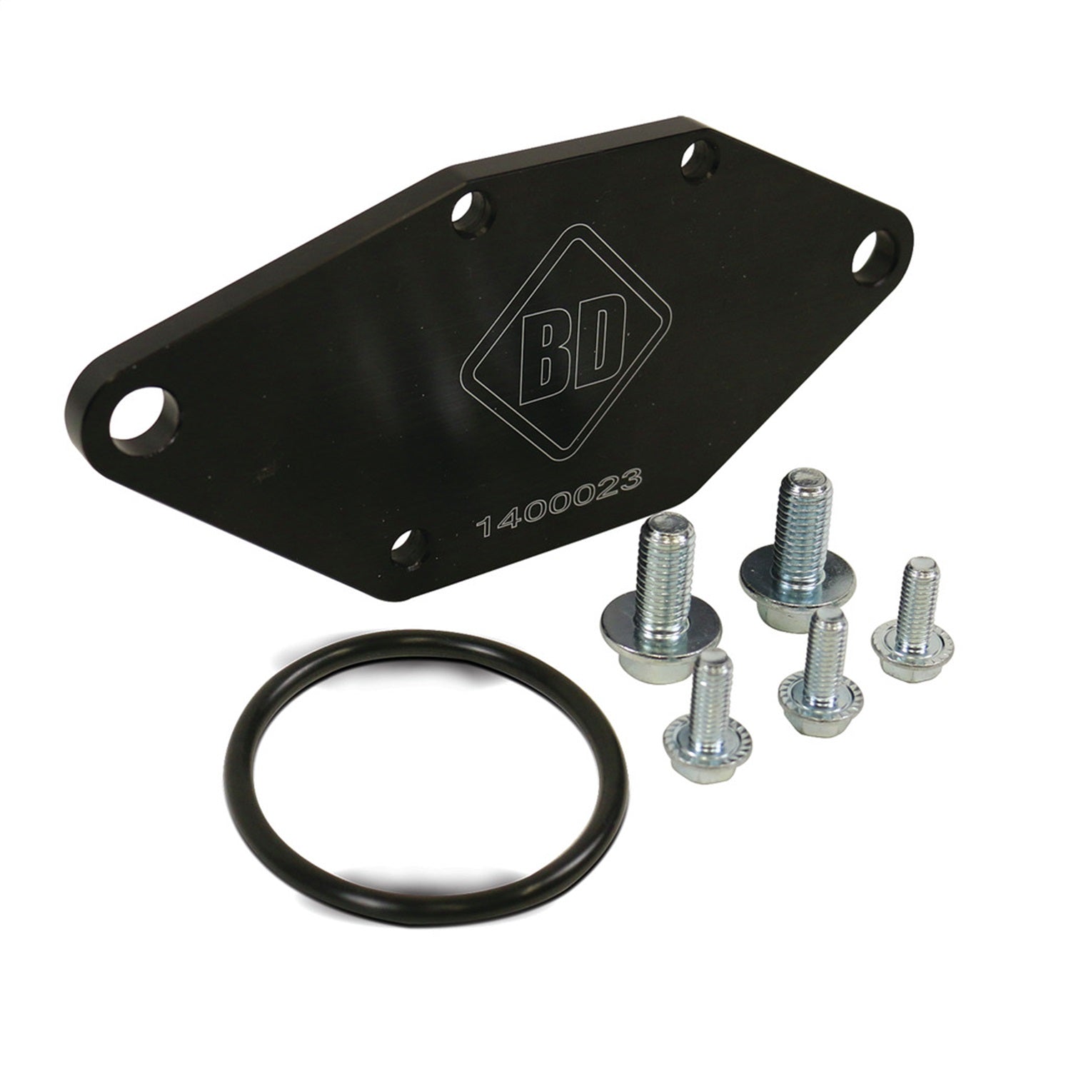 BD Diesel 1040023 Frost Plug Plate; Incl. O-Ring/Bolts; BD Diesel 1040023