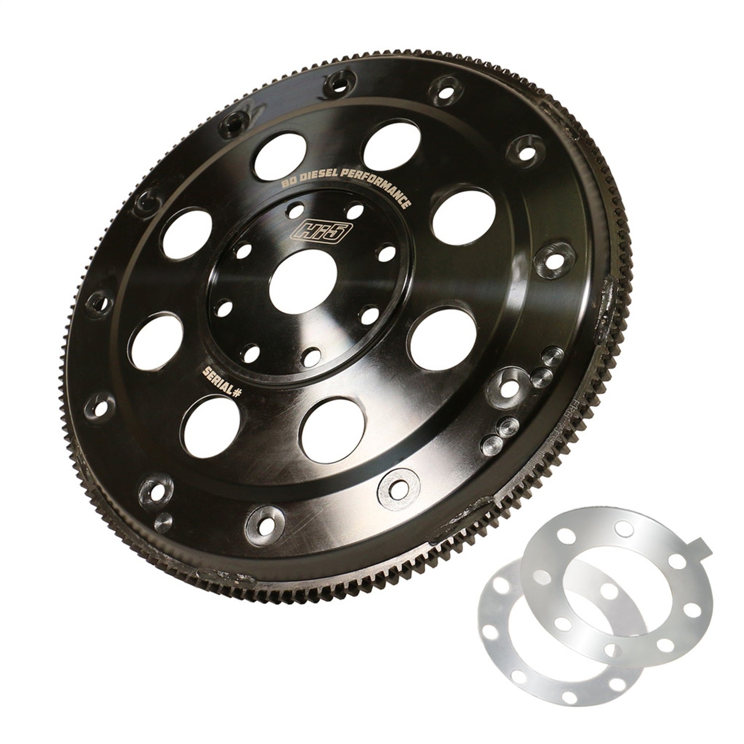 BD Diesel 1041212 Flexplate; 12 Bolt; Forged Billet; Black Oxide; BD Diesel 1041212