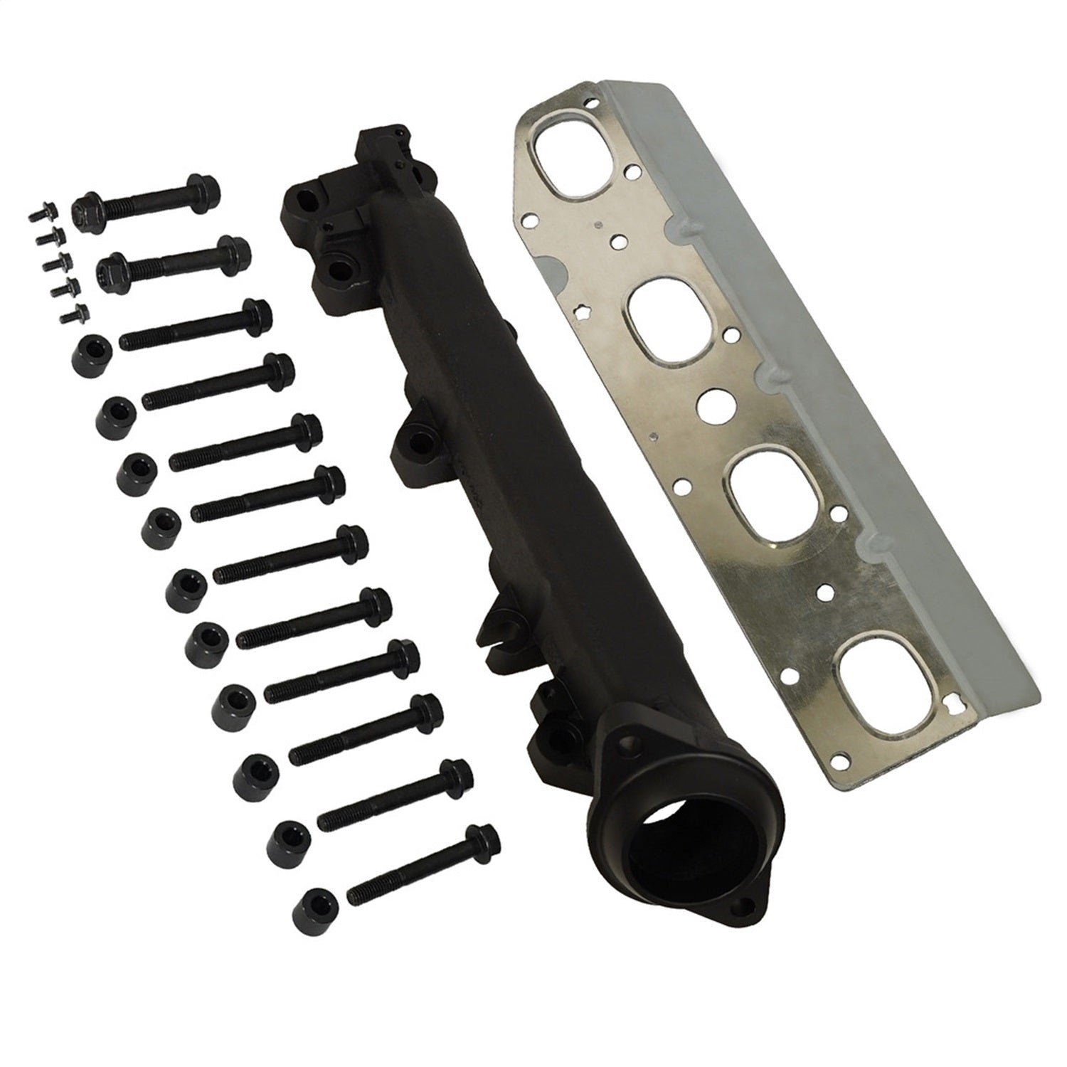 BD Diesel 1041465 Exhaust Manifold; Incl. Gaskets/Fasteners; Driver Side; BD Diesel 1041465