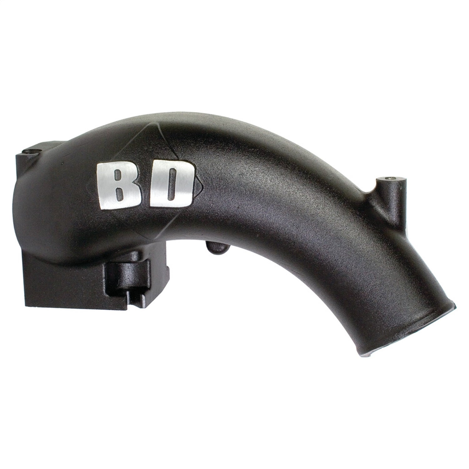 BD Diesel 1041550 X-Flow Power Intake Elbow; Two Ports; Black; BD Diesel 1041550
