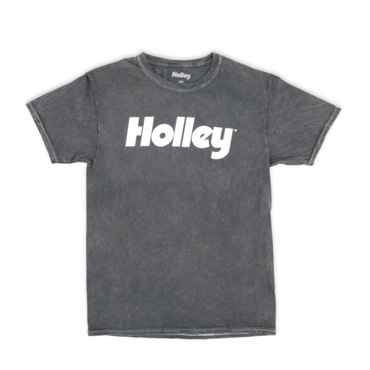 Large - Mineral Wash Tee with Distressed Holley Graphic