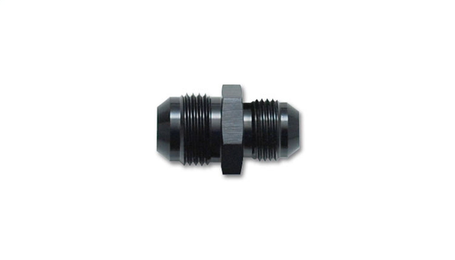 Vibrant Performance 10432 Reducer Adapter Fitting; Size: -6AN x -8AN; 6061 Aluminum; Anodized Black; Vibrant Performance 10432