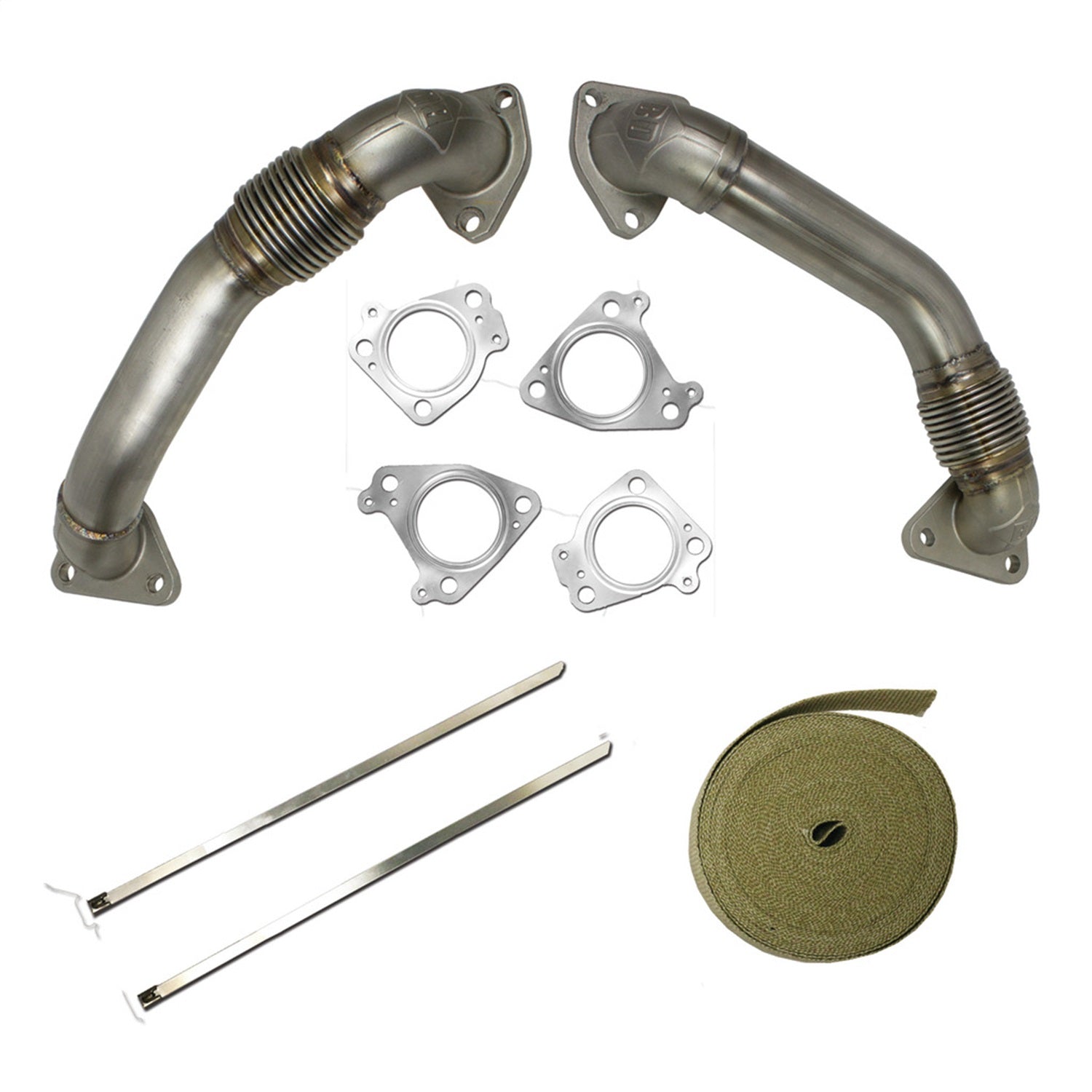 BD Diesel 1043800 Turbocharger UpPipes Kit BD Diesel 1043800