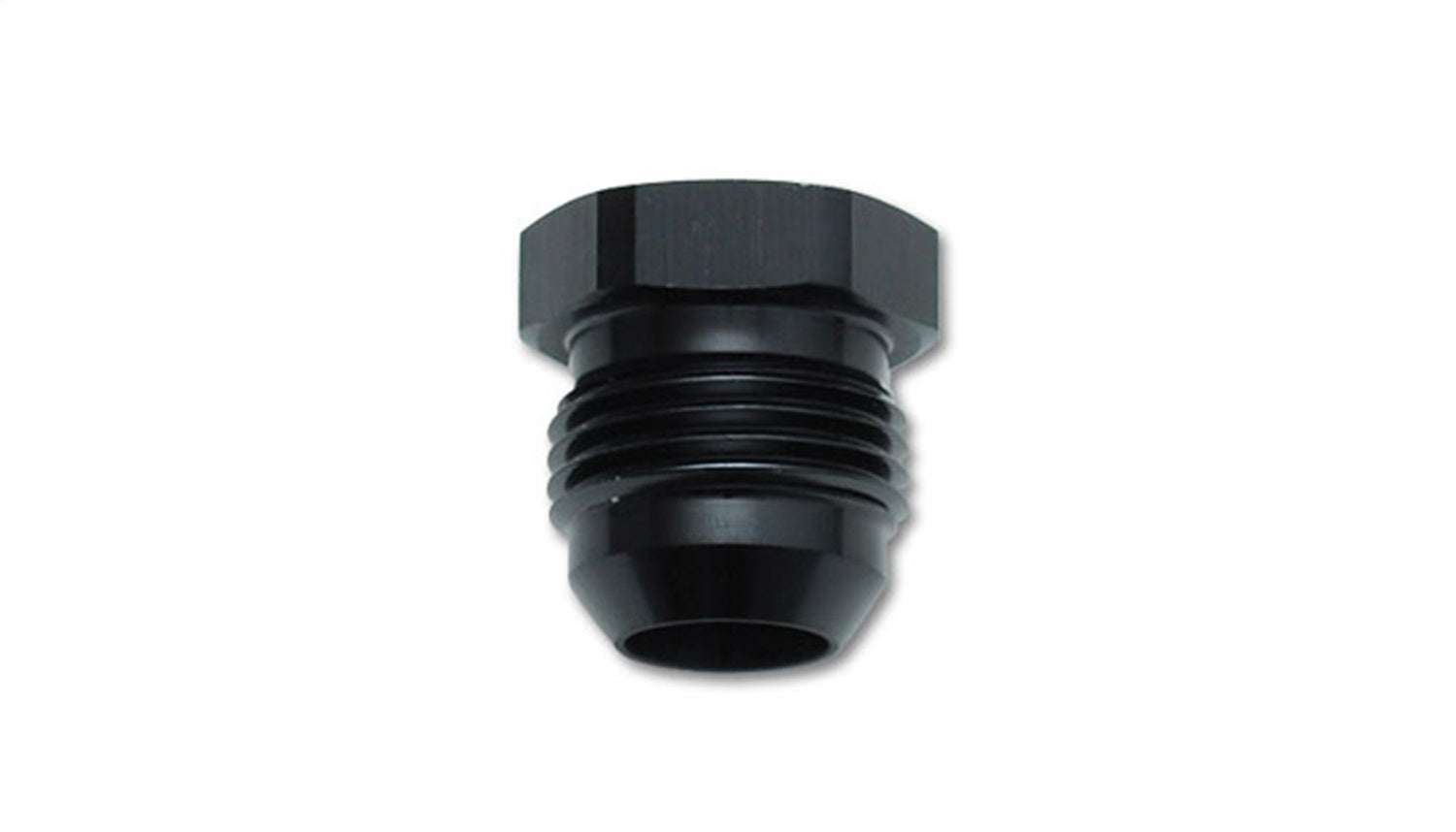 Vibrant Performance 10445 Flare Plugs; Size: -12AN; 6061 Aluminum; Anodized Black; Vibrant Performance 10445
