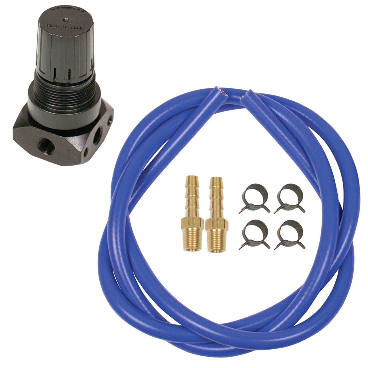 BD Diesel 1045996-WGK Waste Gate Regulator Kit; Incl. Regulator/Hose/Fittings/Clamps; BD Diesel 1045996-WGK