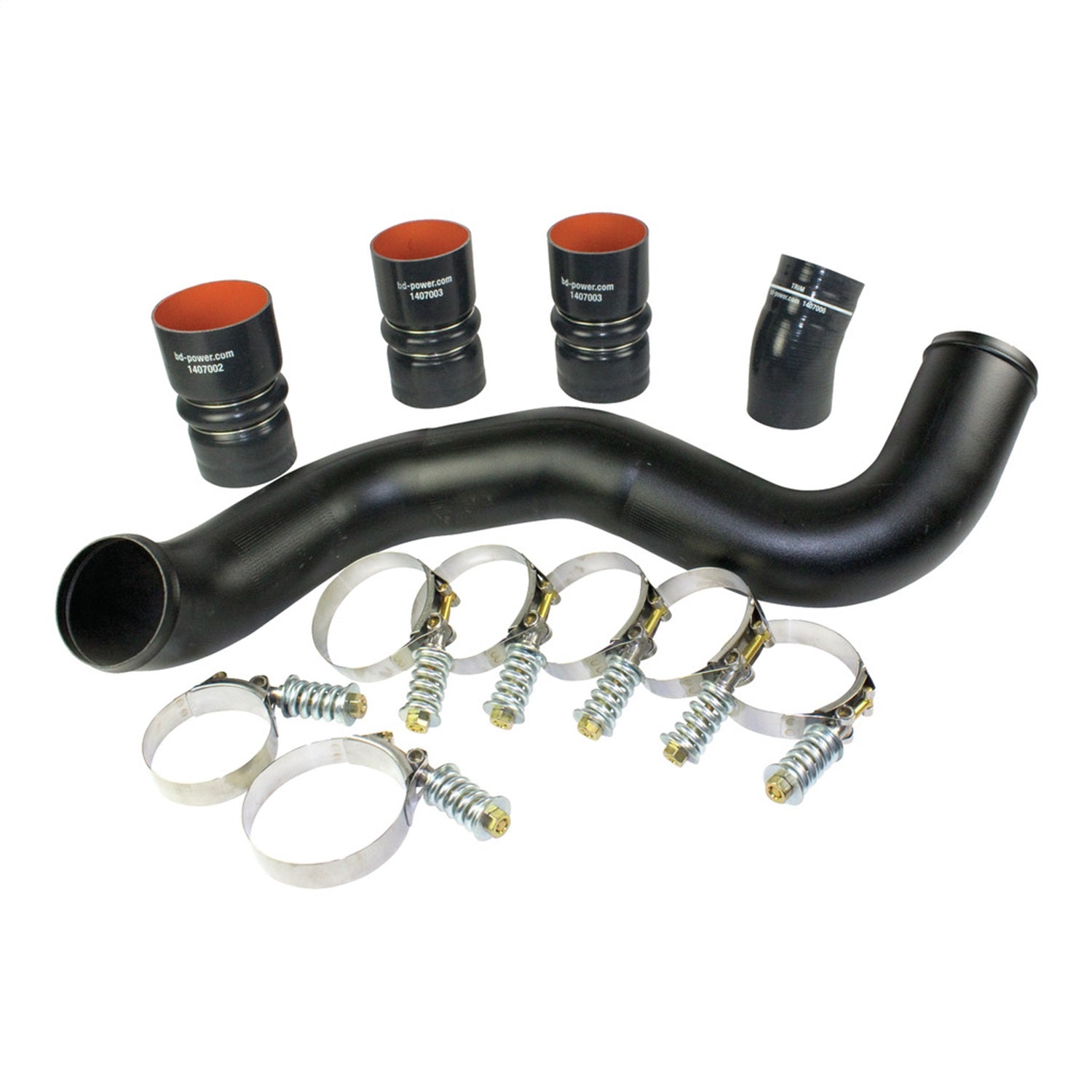 BD Diesel 1047034 Intercooler Hose And Clamp Kit BD Diesel 1047034