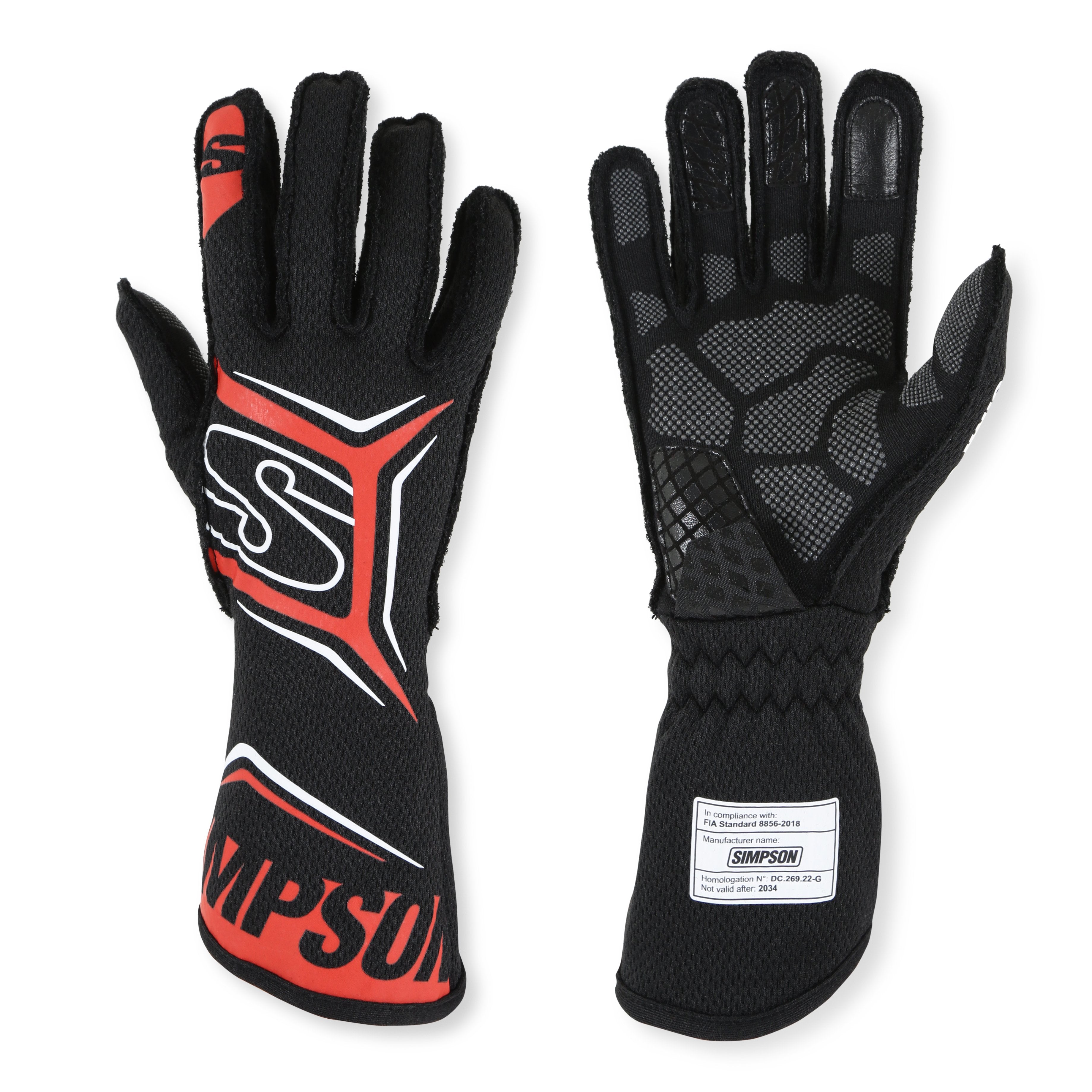 Simpson Safety MGLR Large - Red - SFI 3.3/5 - FIA 8856-2018 Simpson Safety MGLR