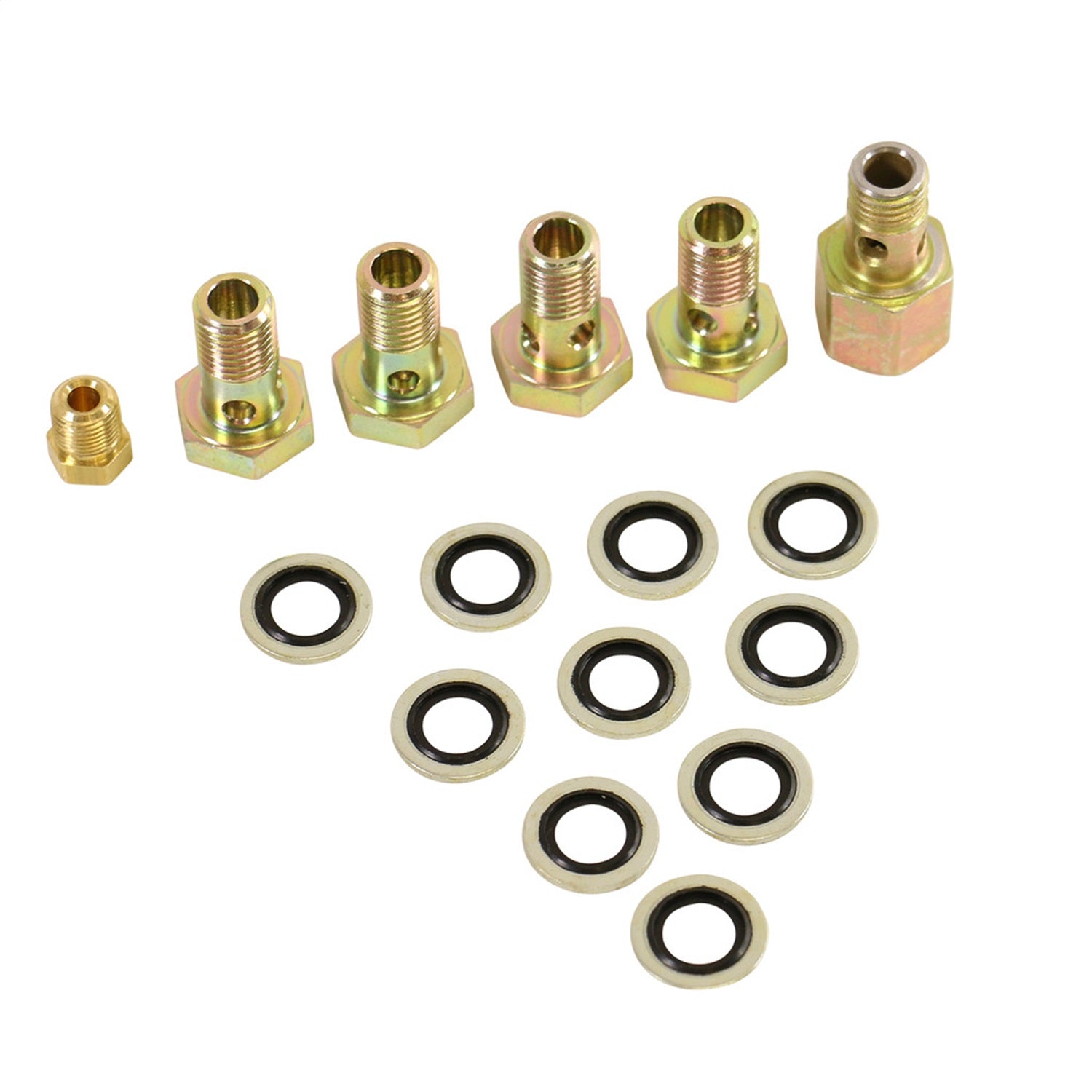 BD Diesel 1050215 Fuel Line Banjo Bolt Upgrade Kit; Incl. Washers; BD Diesel 1050215