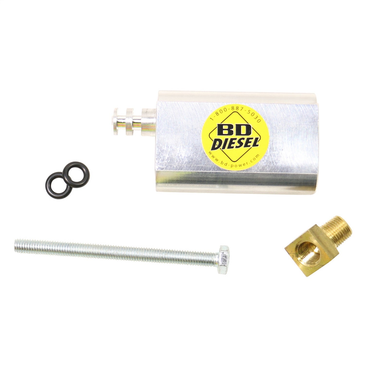 BD Diesel 1061529 Transmission Pressure Gauge Adapter Kit; BD Diesel 1061529