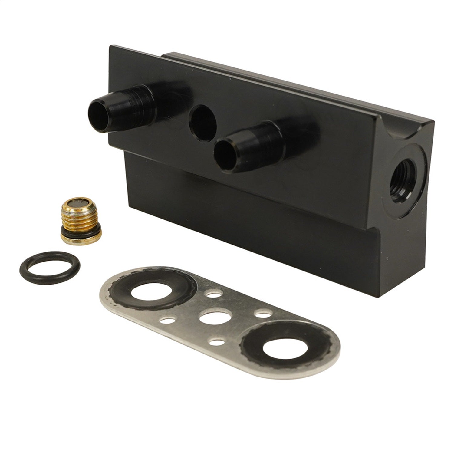 BD Diesel 1061531 Transmission Oil Cooler Bypass Tube Eliminator Kit; BD Diesel 1061531