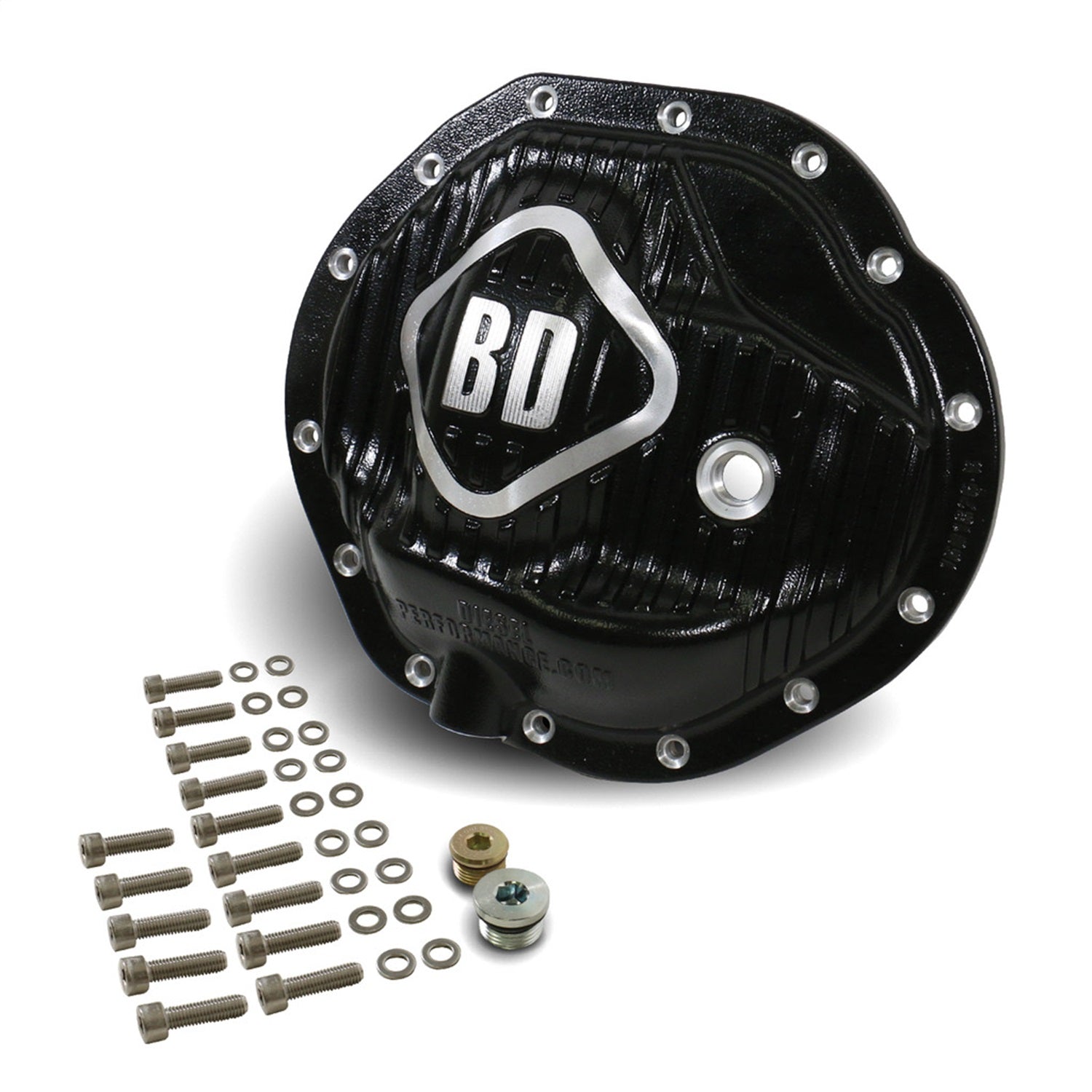 BD Diesel 1061826 Differential Cover; Rear; 9.25-14; Incl. Differential Cover/Bolts/Fill Plug; BD Diesel 1061826