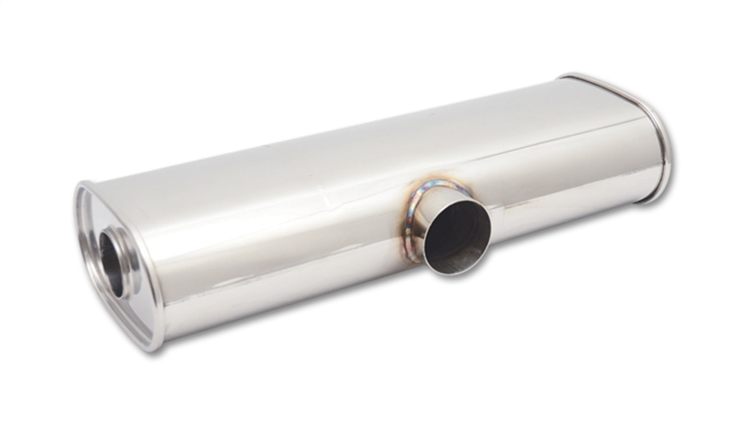 Vibrant Performance 10632 STREETPOWER Muffler; 3 in. Side Inlet x Dual 2.5 in. outlets; Vibrant Performance 10632