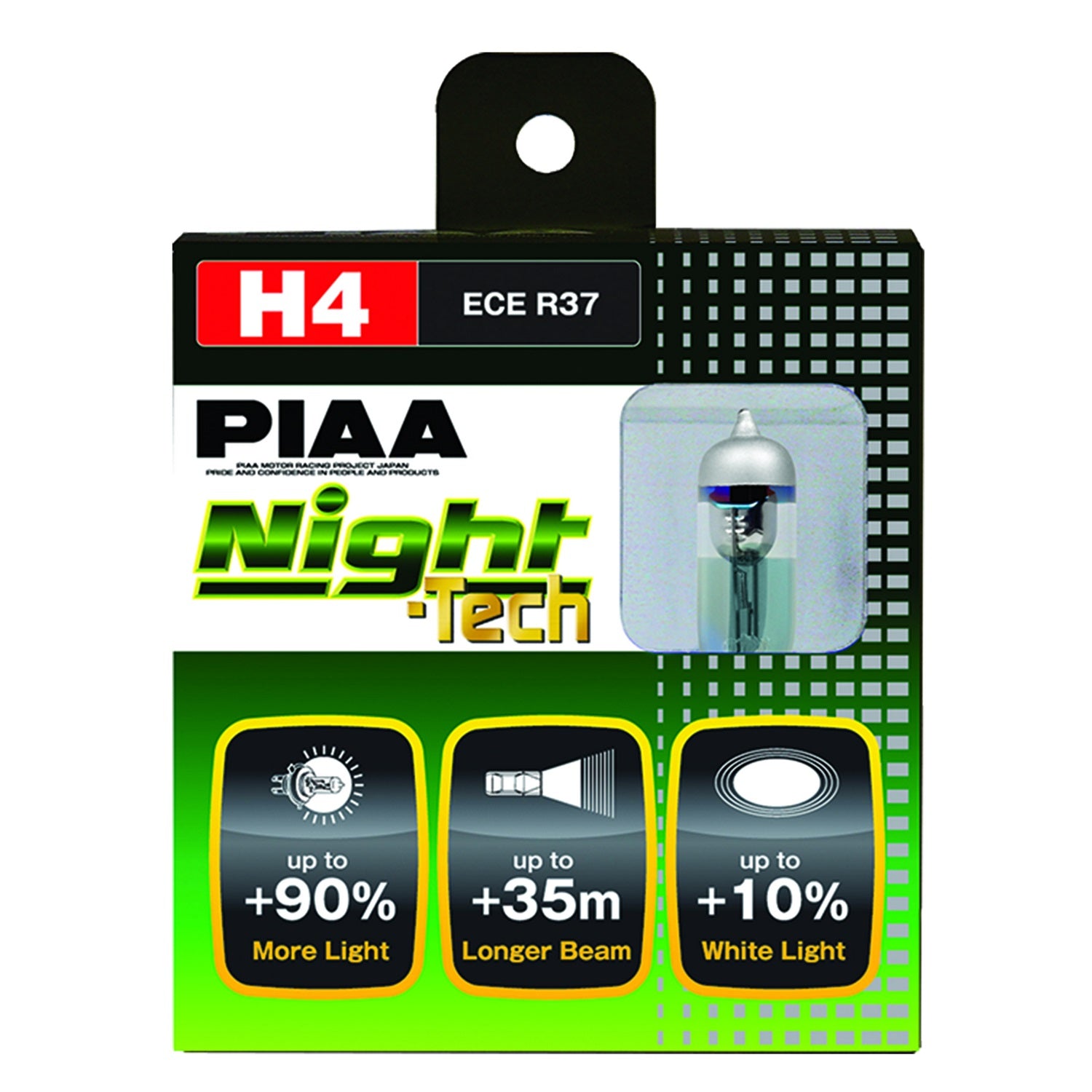 H4/9003/HB2 Night-Tech Replacement Bulb PIAA 10704