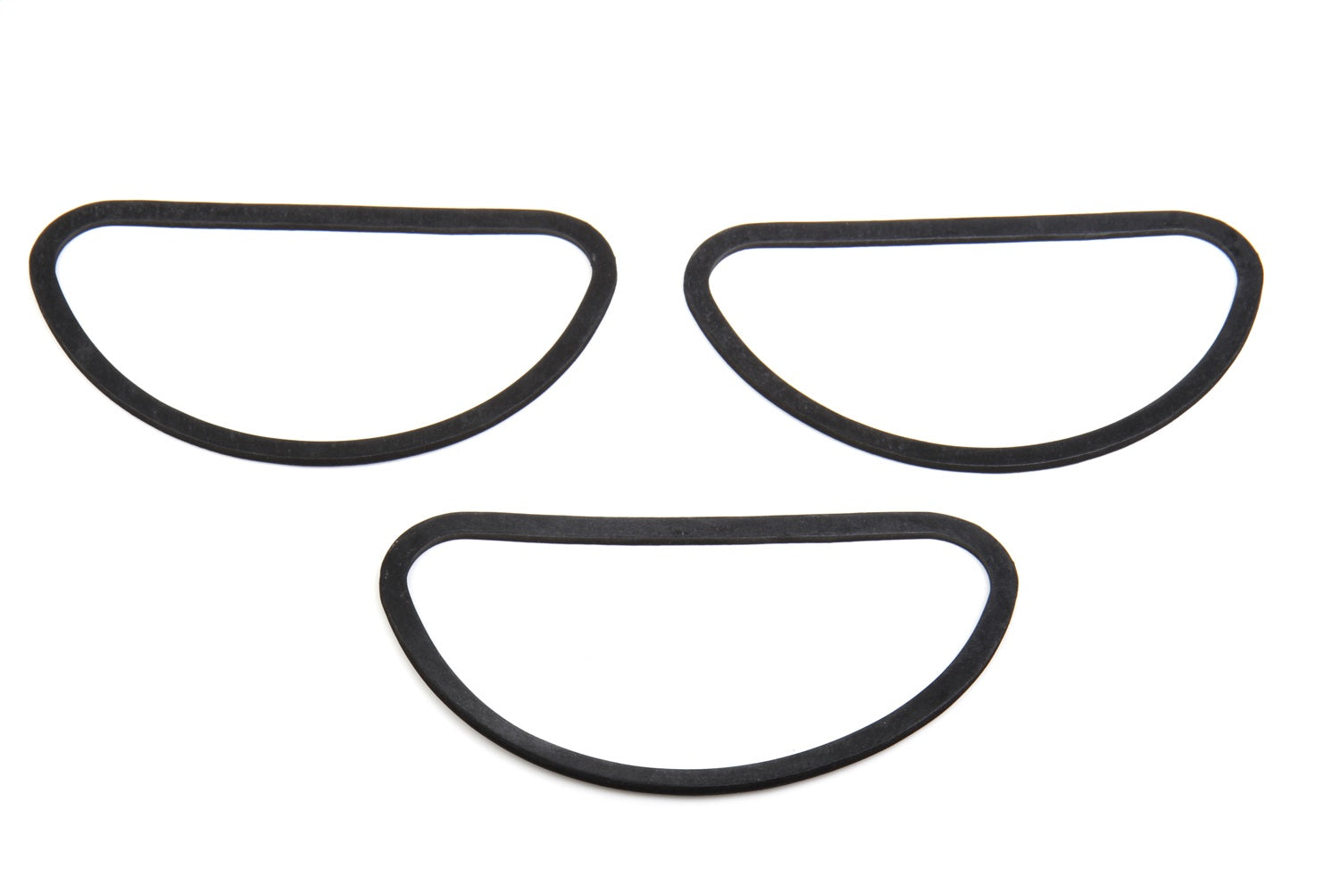 Holley 108-71 Air Cleaner Gasket; D-Shaped; For 3x2 in. Carburetor; 3 Pack; Holley 108-71