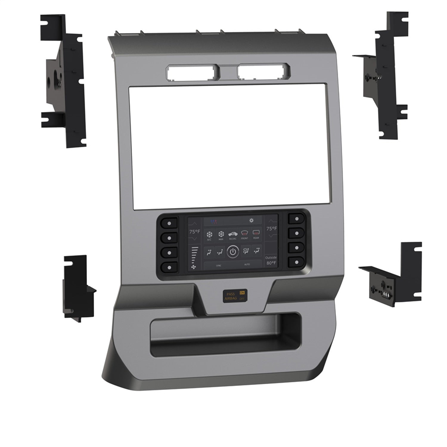 Metra Electronics 108-FD1CH Radio Installation Kit; For Pioneer DMH-C5500NEX 8 in. Radio; Metra Electronics 108-FD1CH