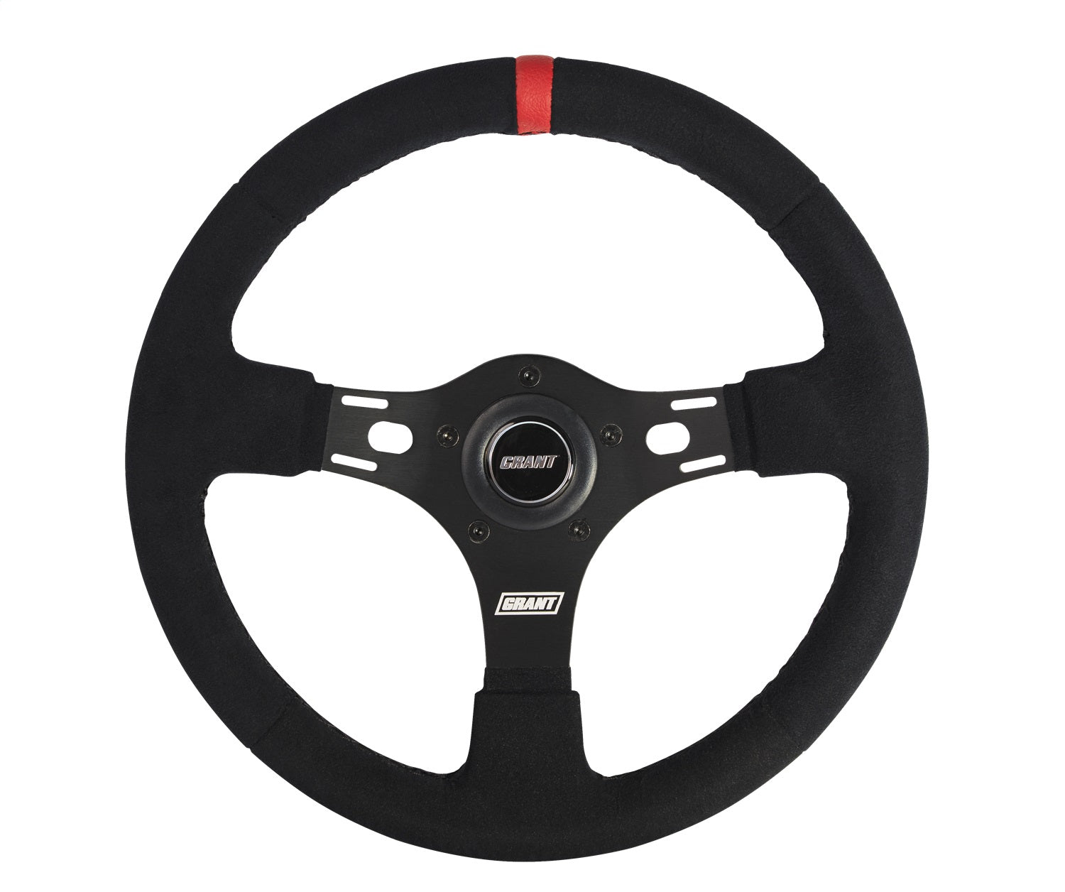 Grant 1081 Top Marker Competition Steering Wheel; Red; Grant 1081