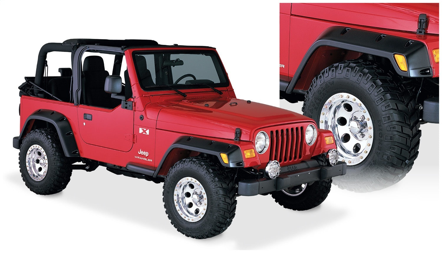 Bushwacker 10917-07 Pocket Style® Fender Flares Bushwacker 10917-07