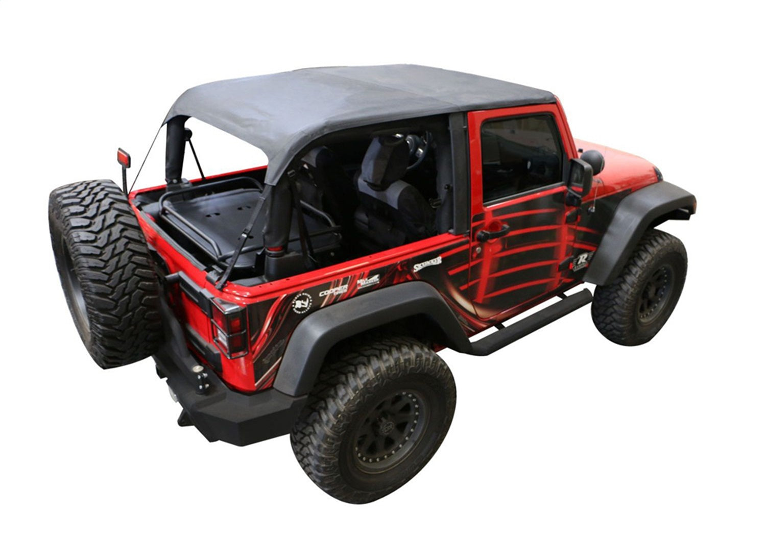 Rampage 106135 Frameless Soft Top Kit Rampage 106135