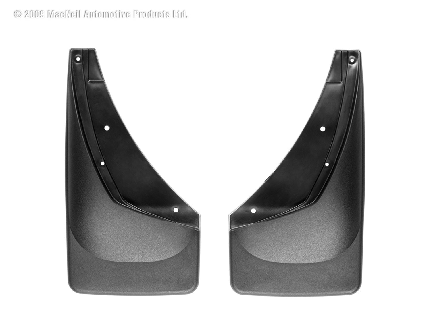 Weathertech 110006 MudFlap No-Drill DigitalFit®; Black; Weathertech 110006