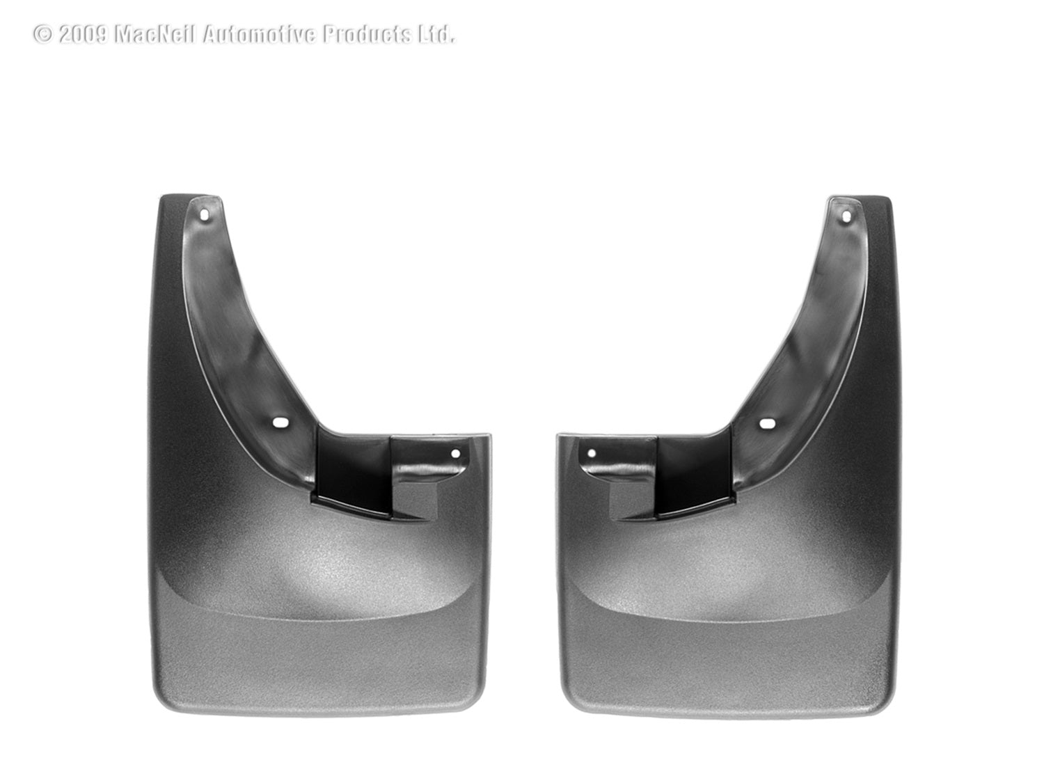 Weathertech 110007 MudFlap No-Drill DigitalFit®; Black; Weathertech 110007