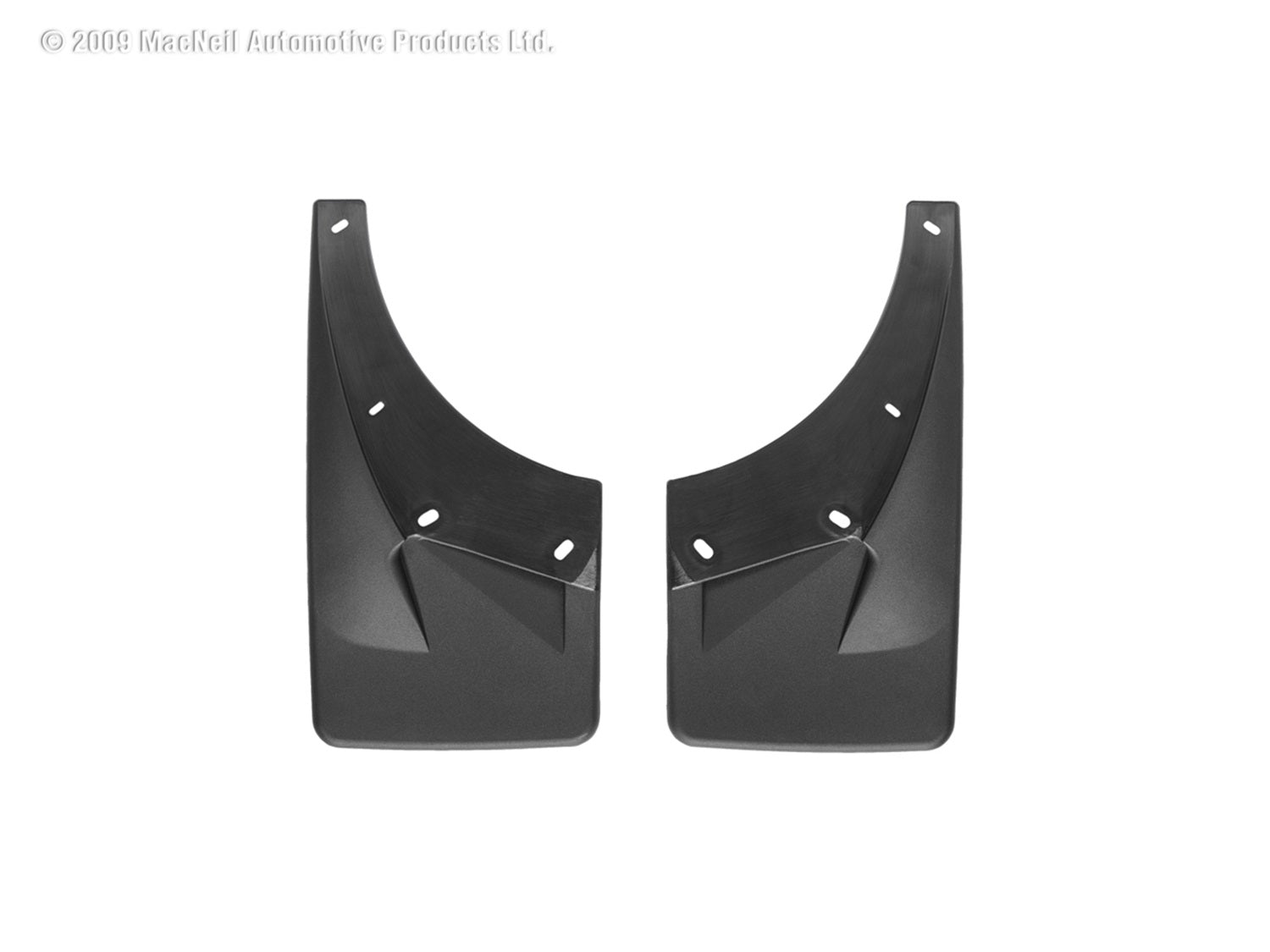 Weathertech 110008 MudFlap No-Drill DigitalFit®; Black; Weathertech 110008