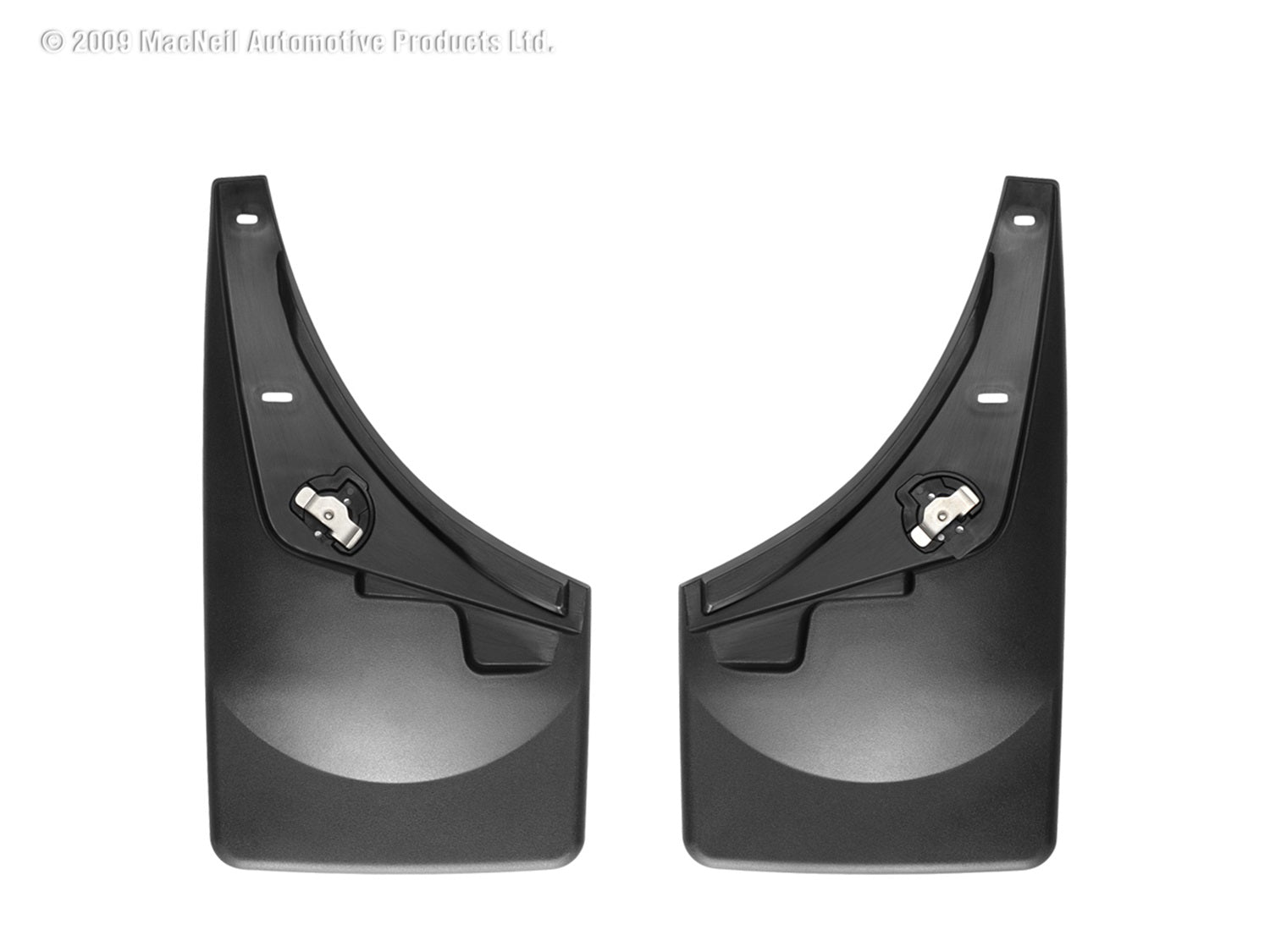 Weathertech 110009 MudFlap No-Drill DigitalFit®; Black; Weathertech 110009