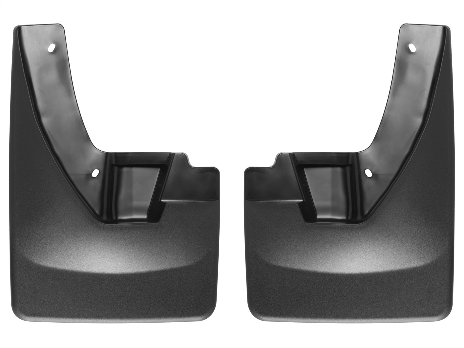 Weathertech 110024 MudFlap No-Drill DigitalFit®; Black; Weathertech 110024