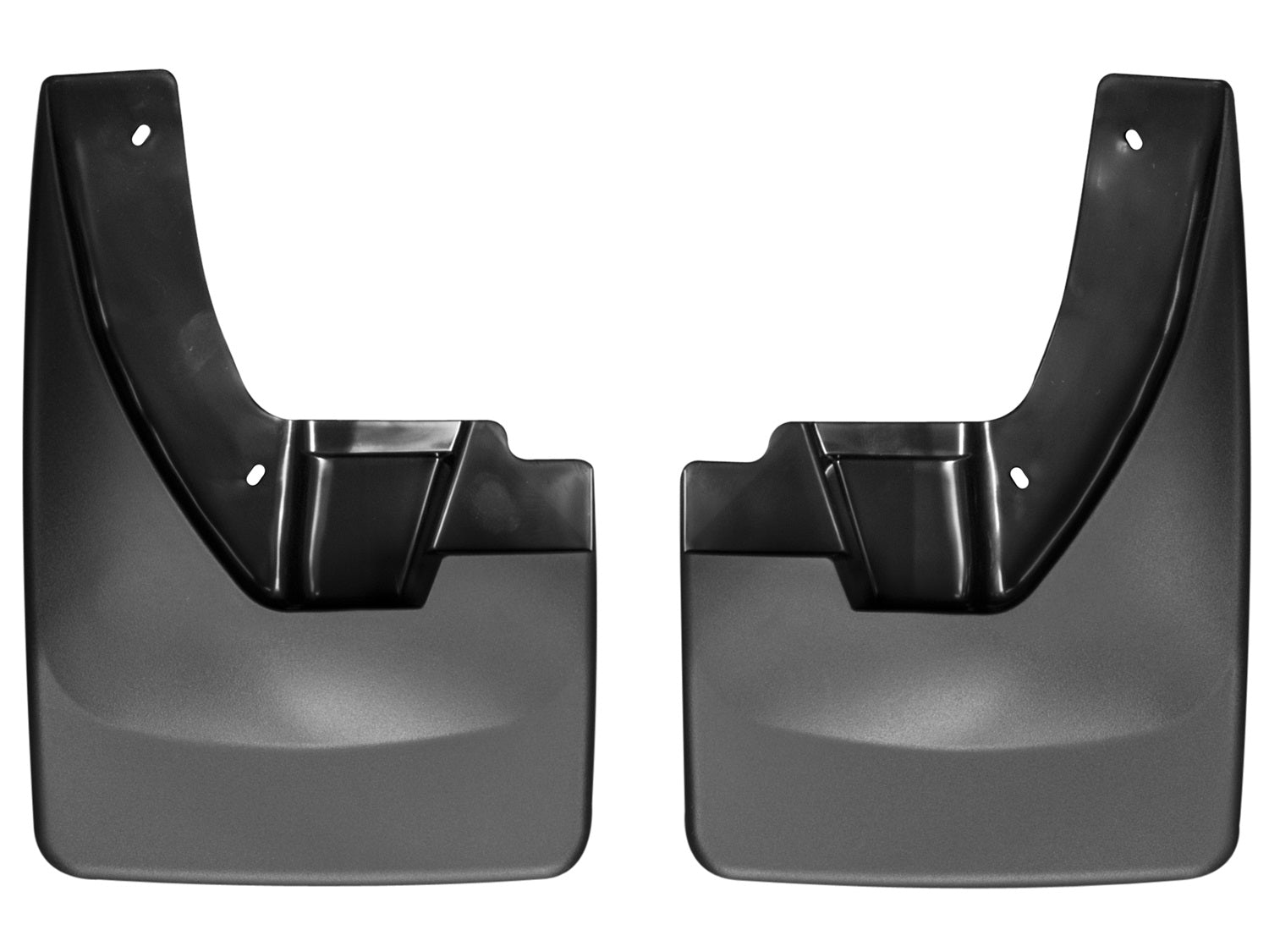 Weathertech 110026 MudFlap No-Drill DigitalFit®; Black; Weathertech 110026
