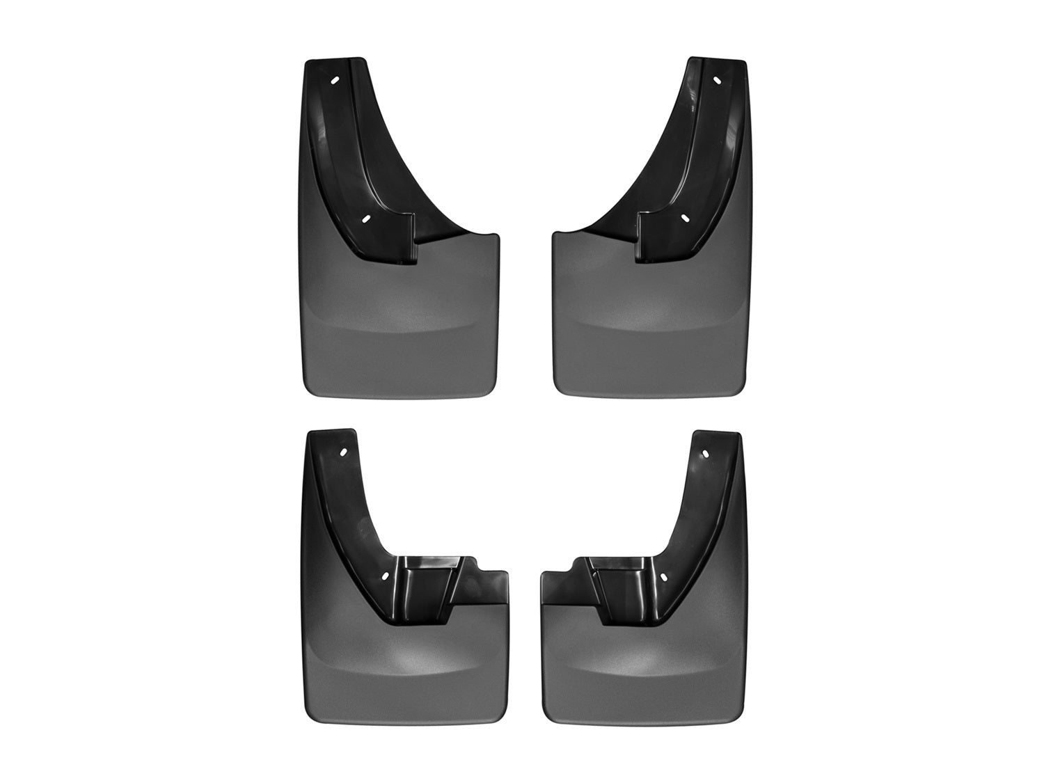 Weathertech 110026-120026 MudFlap No-Drill DigitalFit® MudFlap Kit; Black; Weathertech 110026-120026
