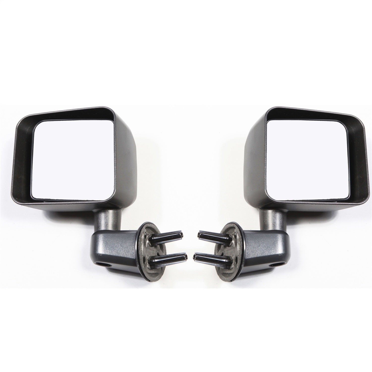 Omix 11002.21 Door Mirror Kit; Black; Left And Right; Omix 11002.21