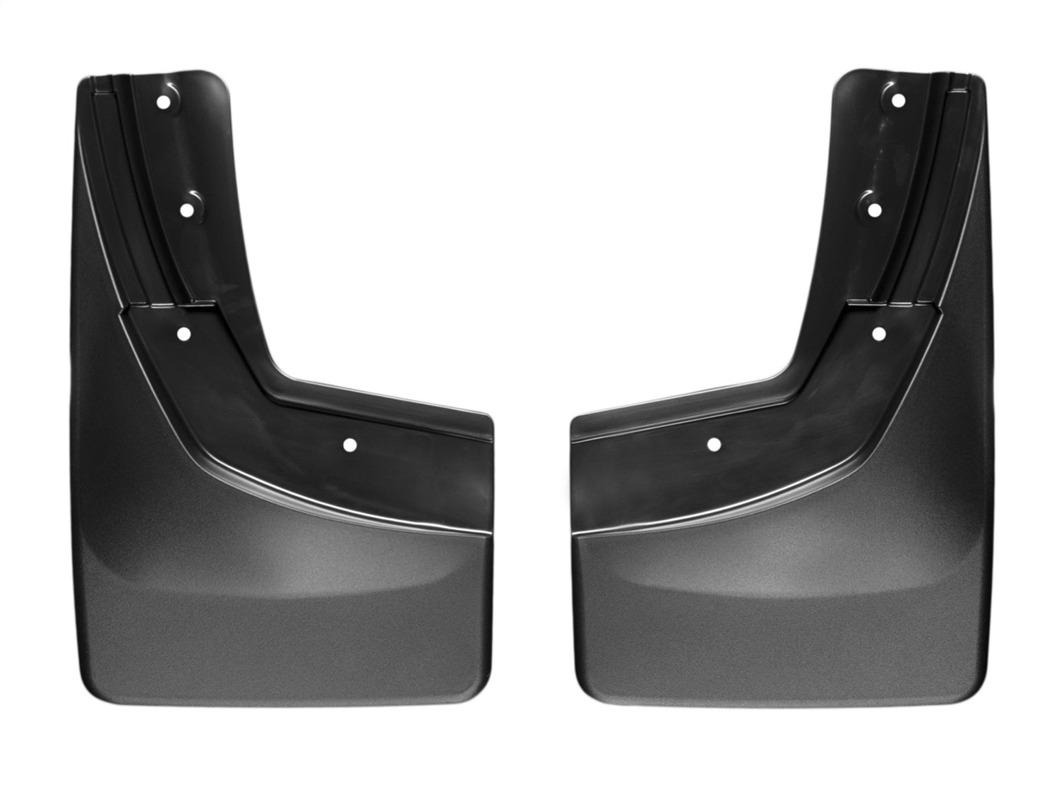 Weathertech 110035 MudFlap No-Drill DigitalFit®; Black; Weathertech 110035