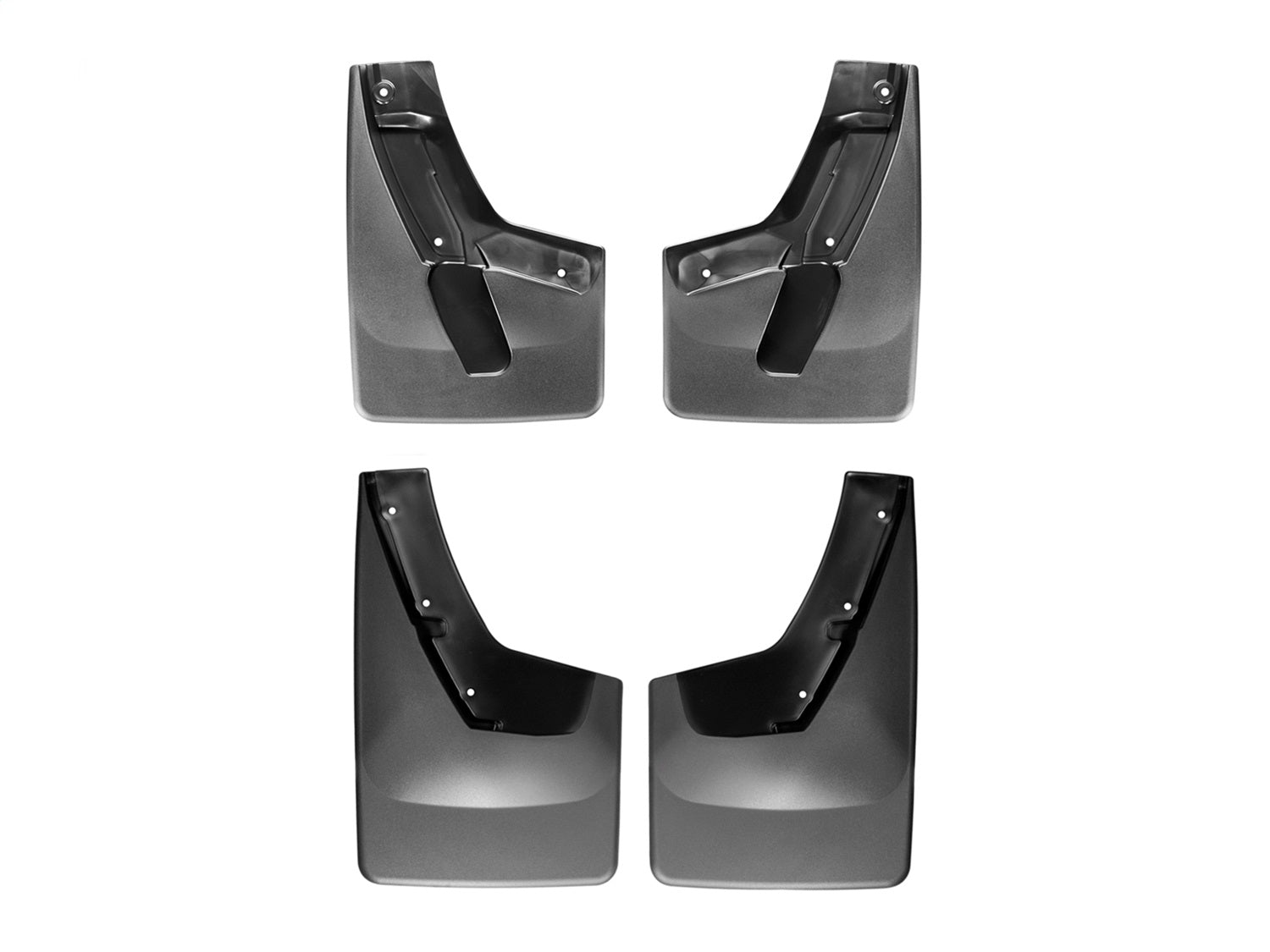 Weathertech 110038-120037 MudFlap No-Drill DigitalFit® MudFlap Kit; Black; Weathertech 110038-120037