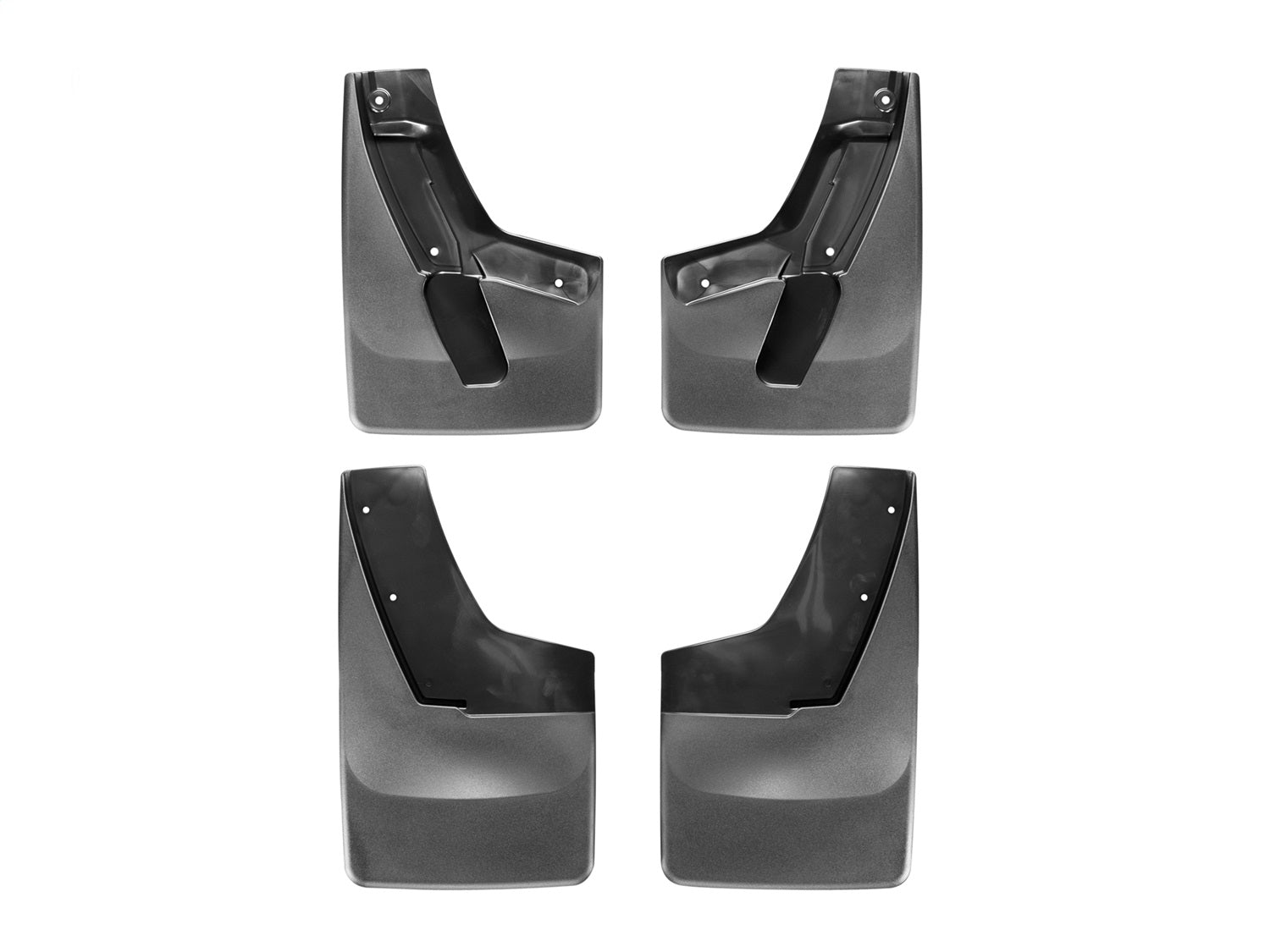 Weathertech 110038-120038 MudFlap No-Drill DigitalFit® MudFlap Kit; Black; Weathertech 110038-120038
