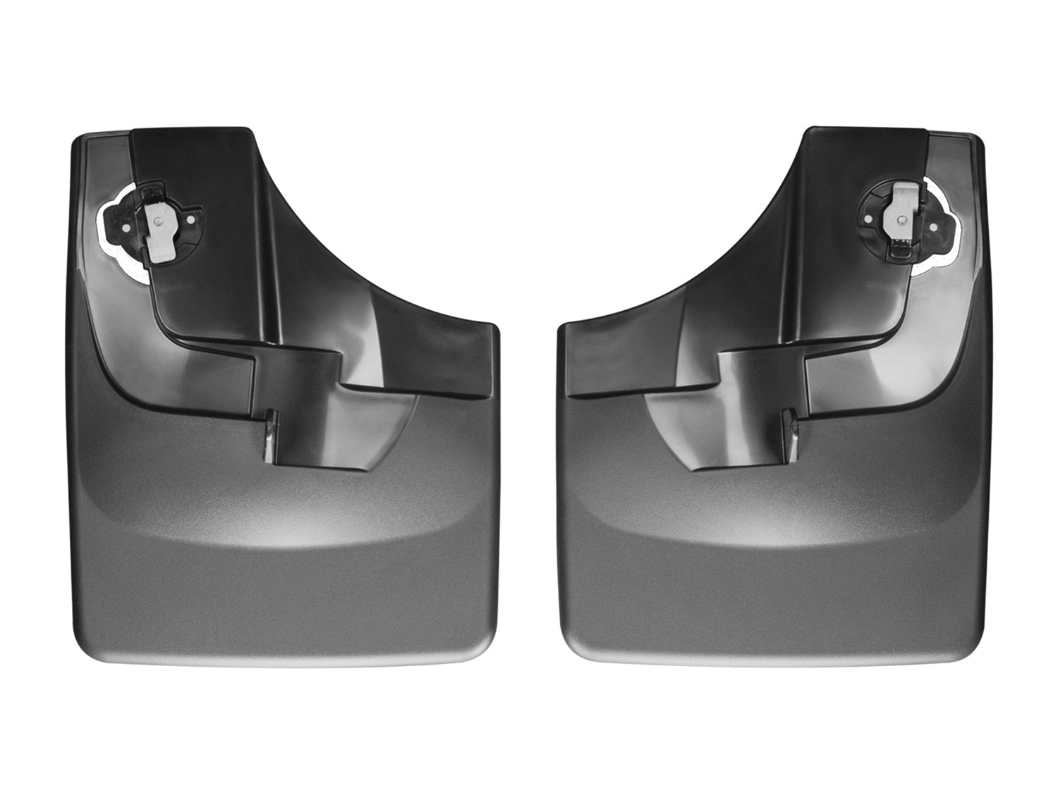 Weathertech 110044 MudFlap No-Drill DigitalFit®; Black; Weathertech 110044