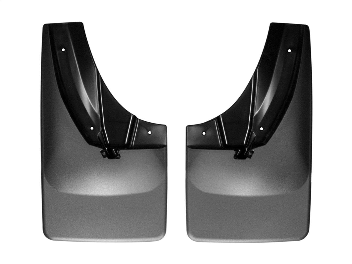 Weathertech 110045 MudFlap No-Drill DigitalFit®; Black; Weathertech 110045