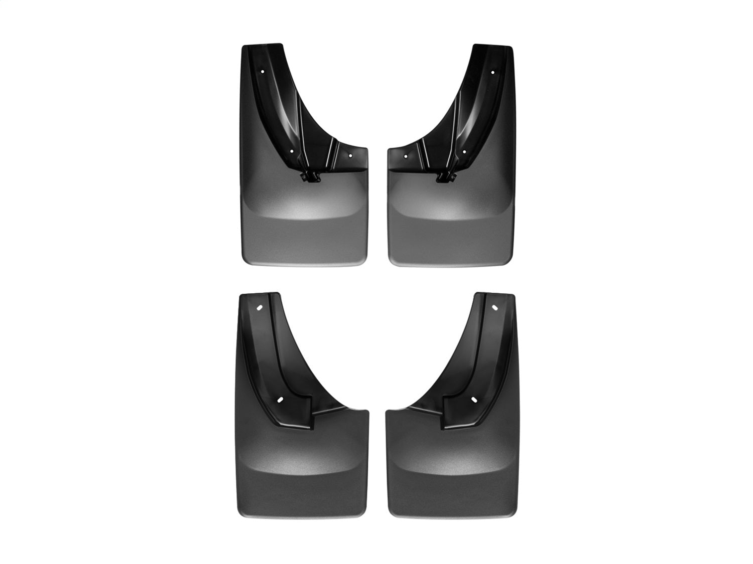 Weathertech 110045-120024 MudFlap No-Drill DigitalFit® MudFlap Kit; Black; Weathertech 110045-120024