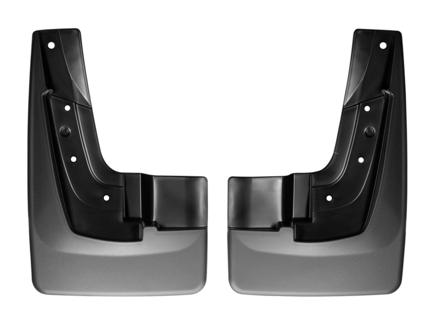 Weathertech 110046 MudFlap No-Drill DigitalFit®; Black; Weathertech 110046